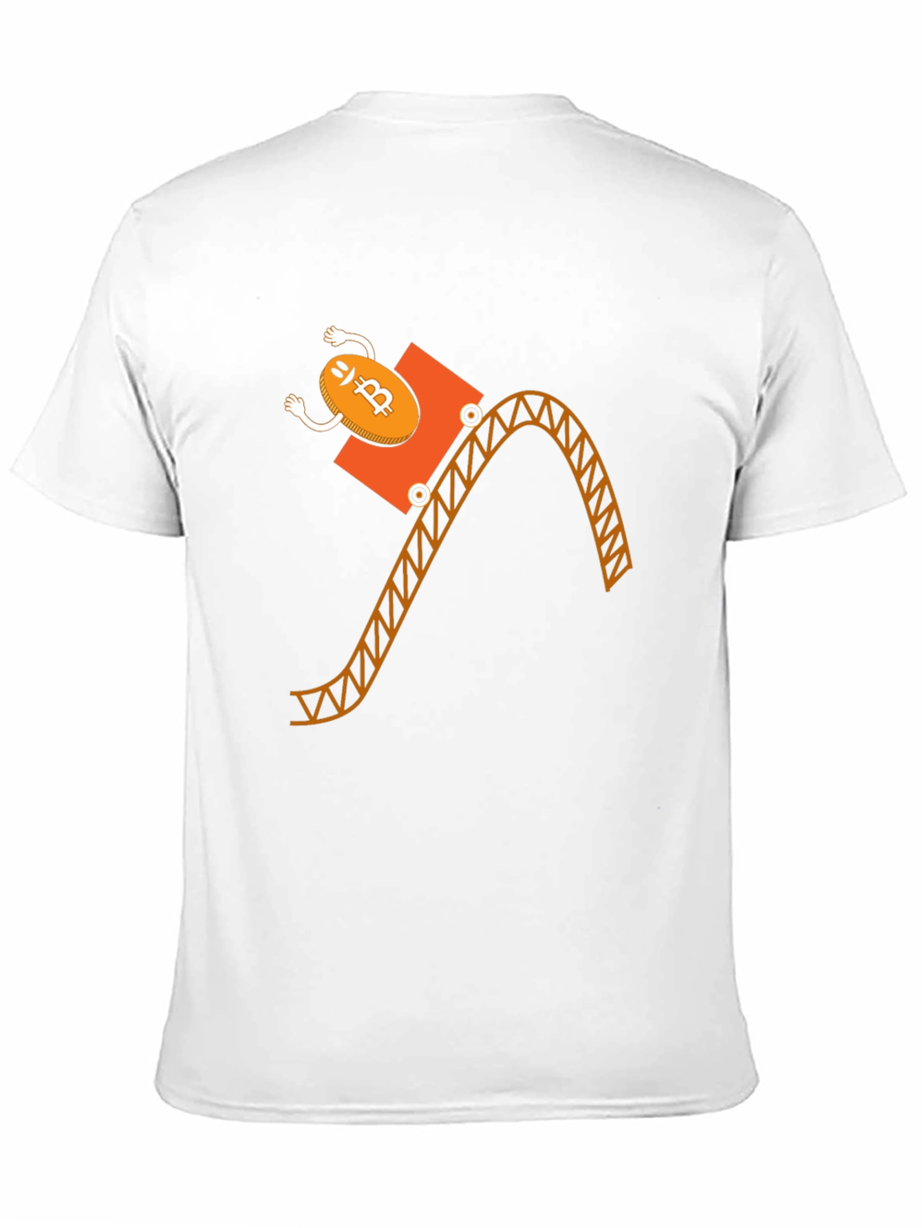 Bitcoin Rollercoaster T-Shirt - Crypto Funny Tee