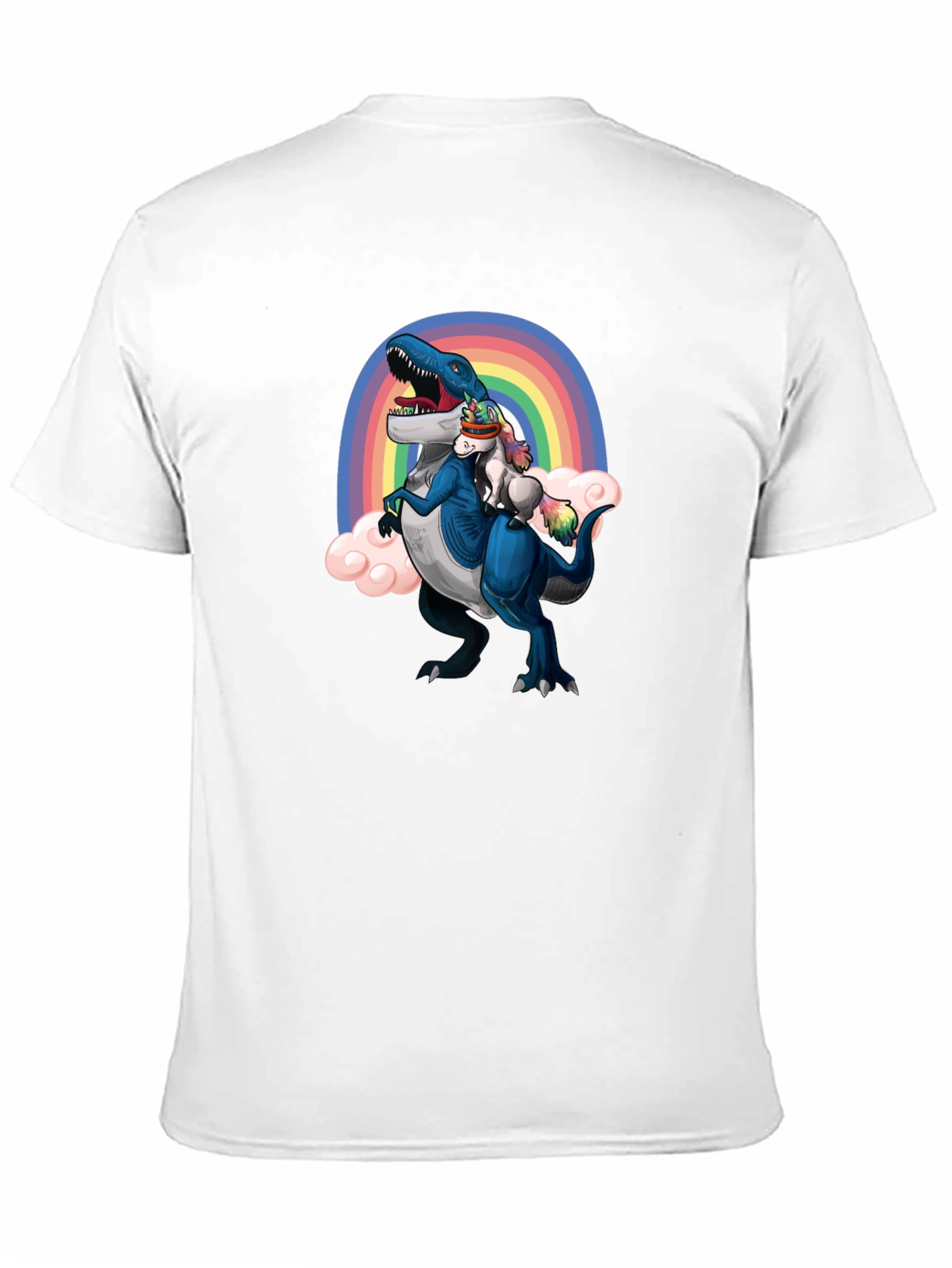 Dino & Unicorn Rainbow T-Shirt