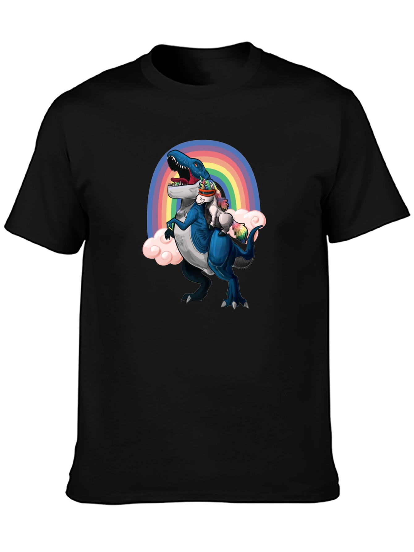 Dino & Unicorn Rainbow T-Shirt