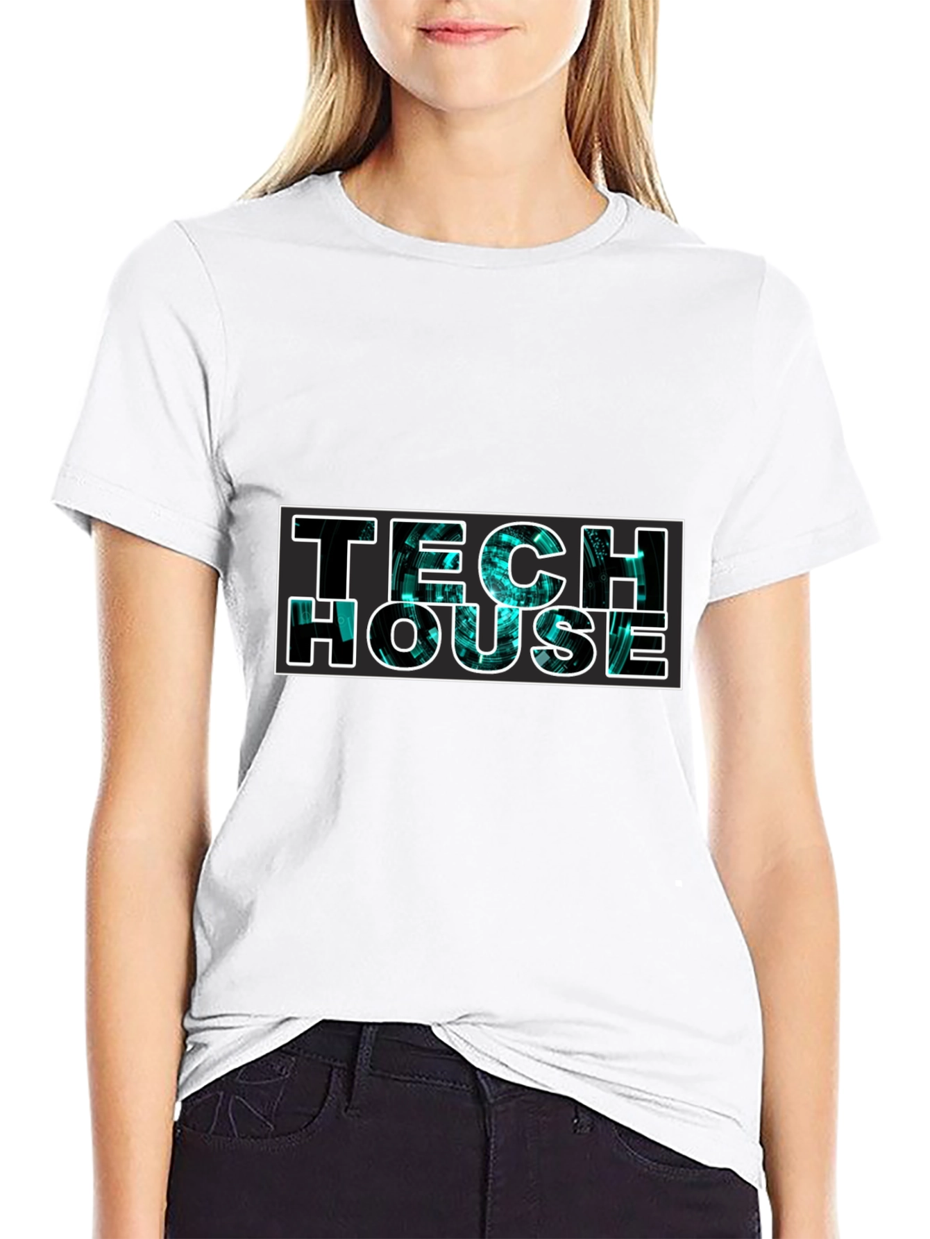 Tech House Graphic T-Shirt - Cool Clubbing Tee