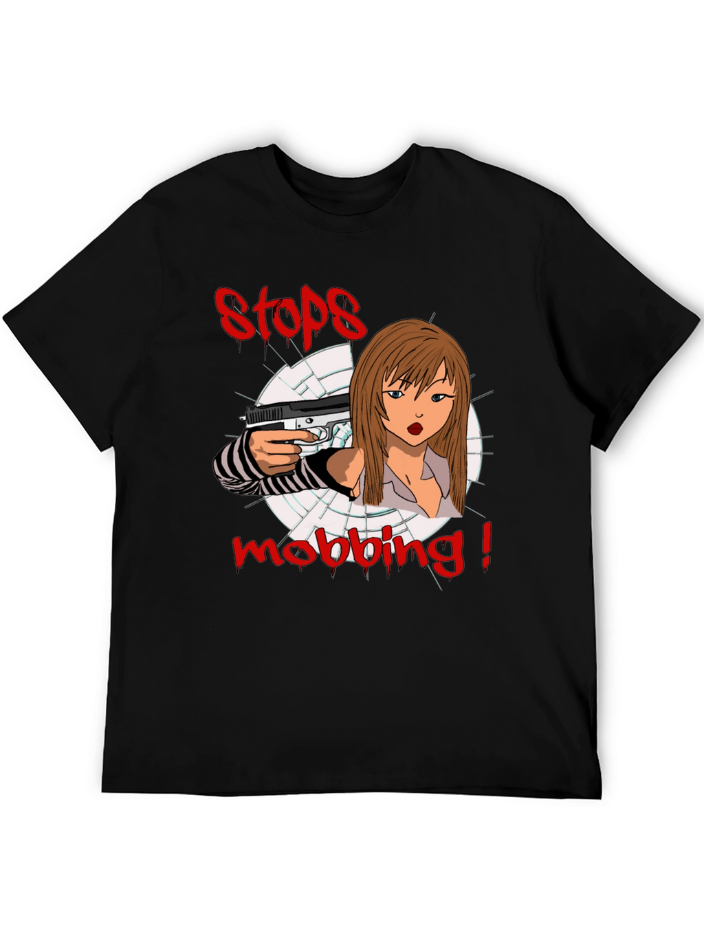 Stops Mobbing Graphic Tee