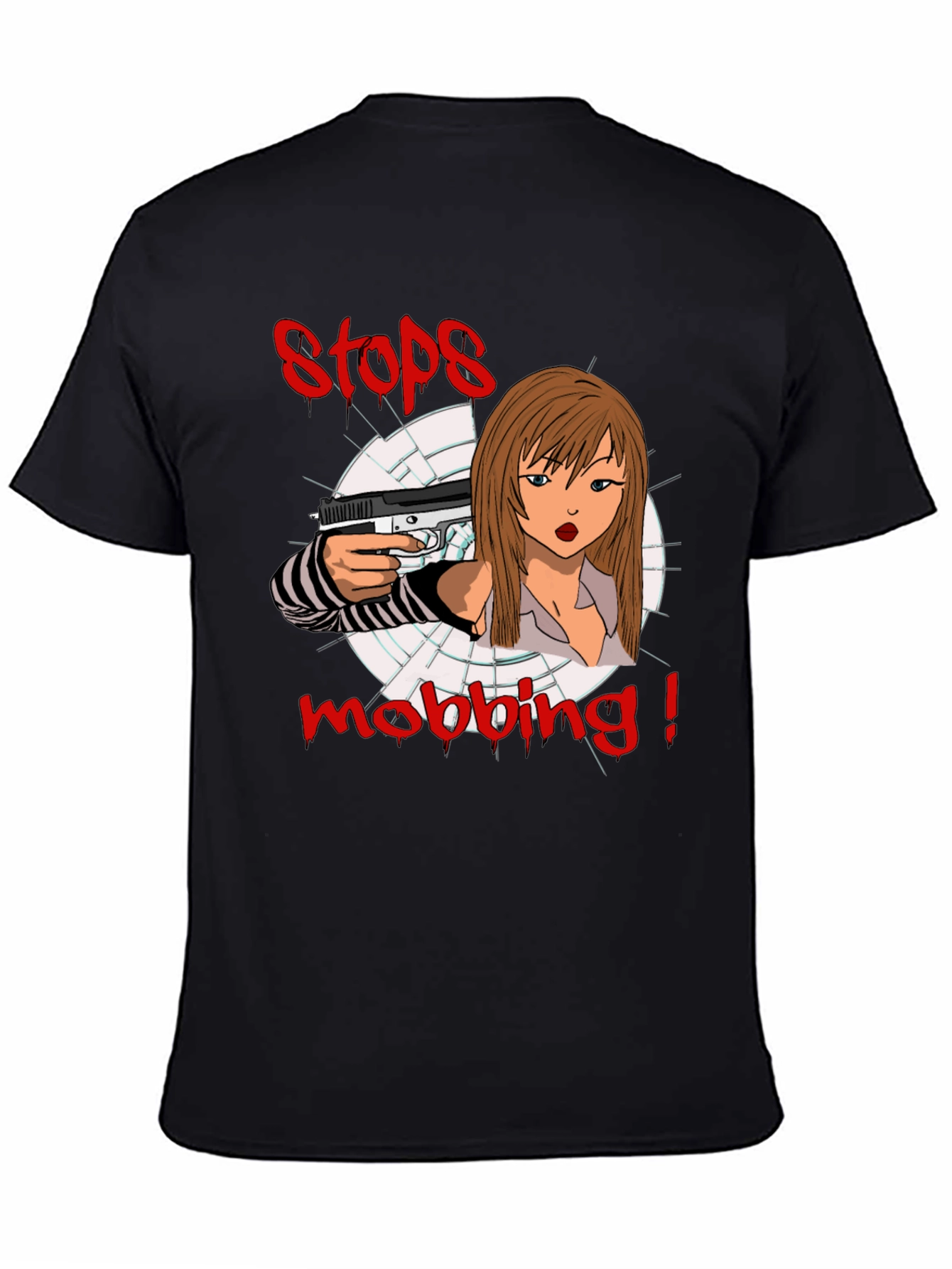 Stops Mobbing Graphic Tee
