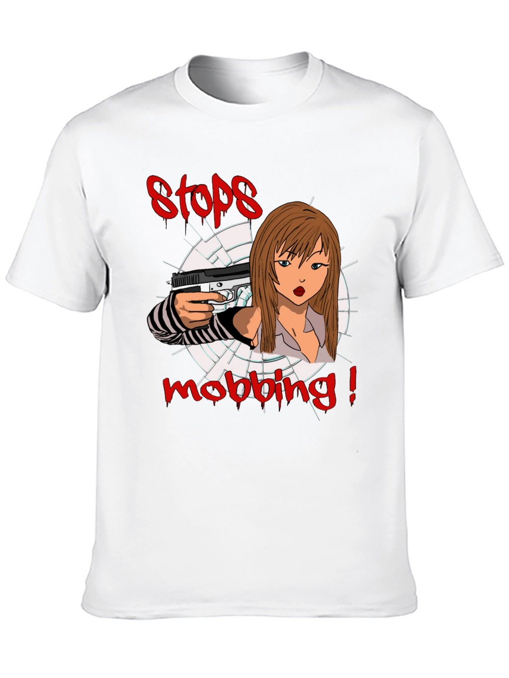 Stops Mobbing Graphic Tee