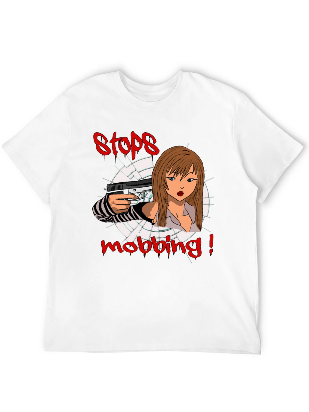 Stops Mobbing Graphic Tee