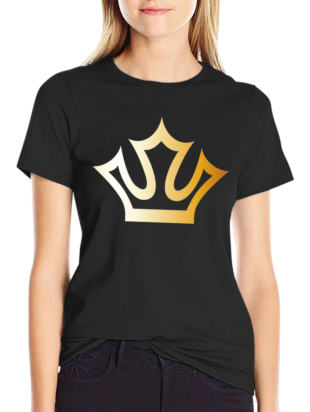 Crown Graphic Tee - Mens Black T-Shirt