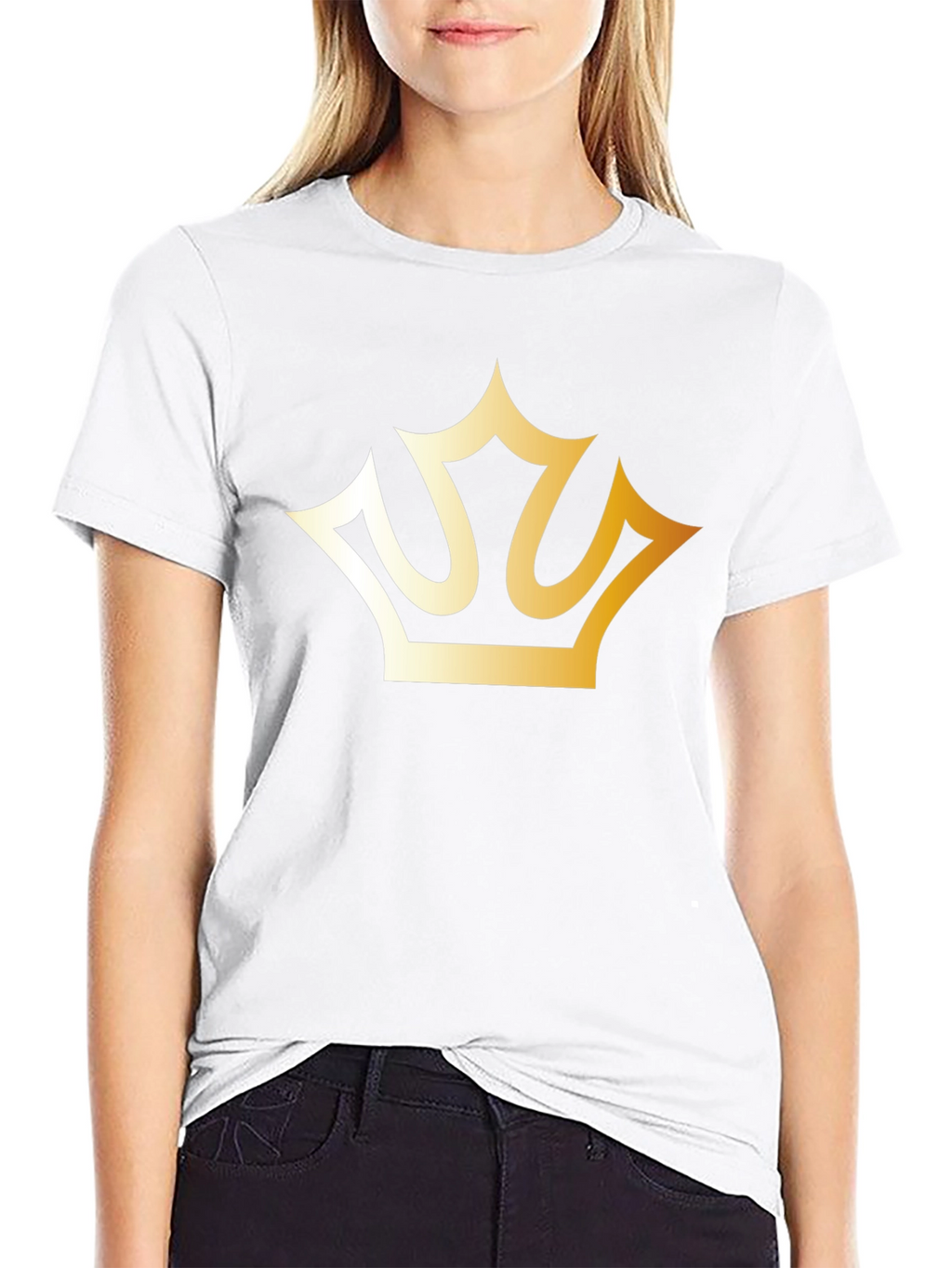 Crown Graphic Tee - Mens Black T-Shirt
