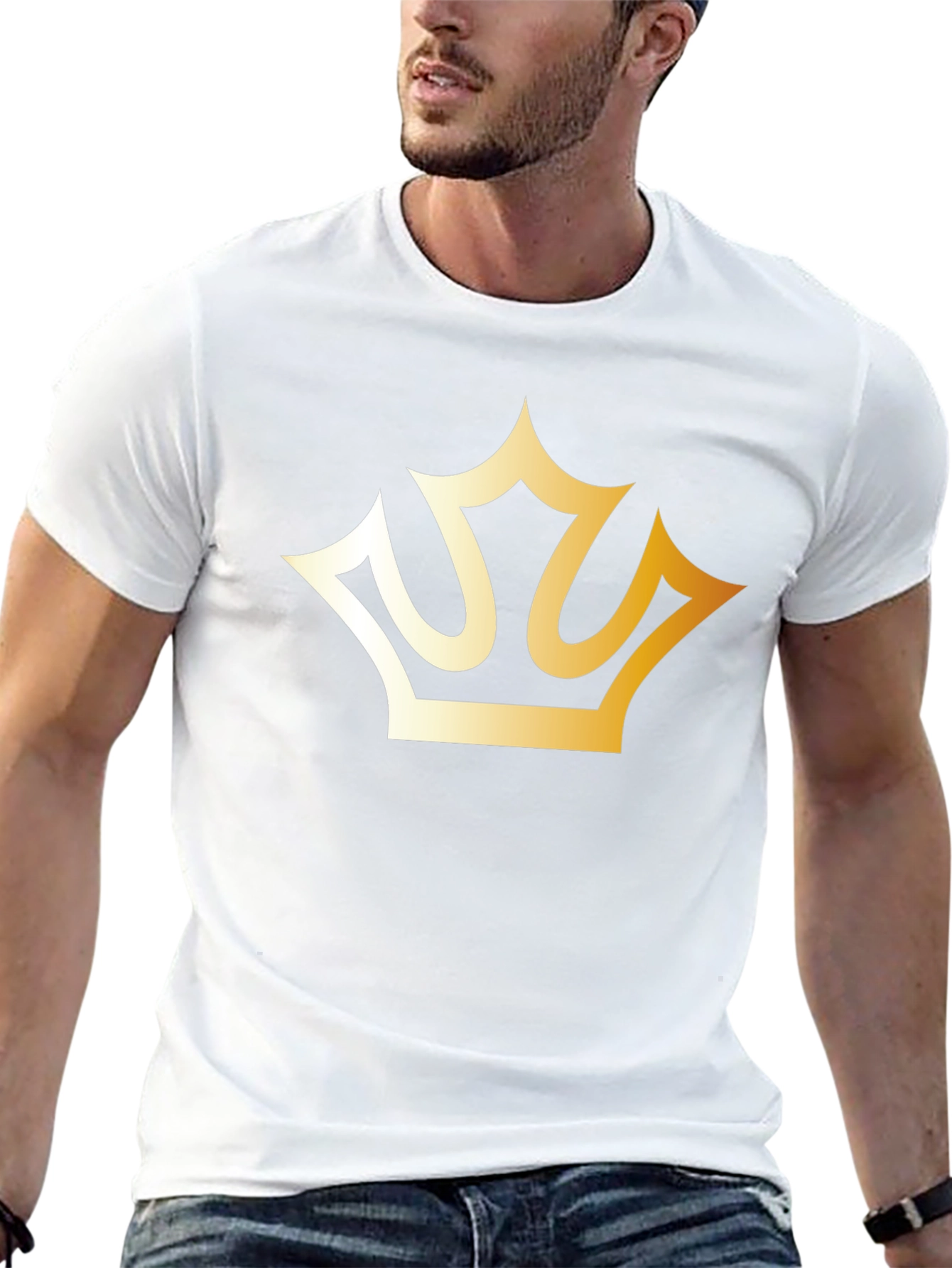 Crown Graphic Tee - Mens Black T-Shirt