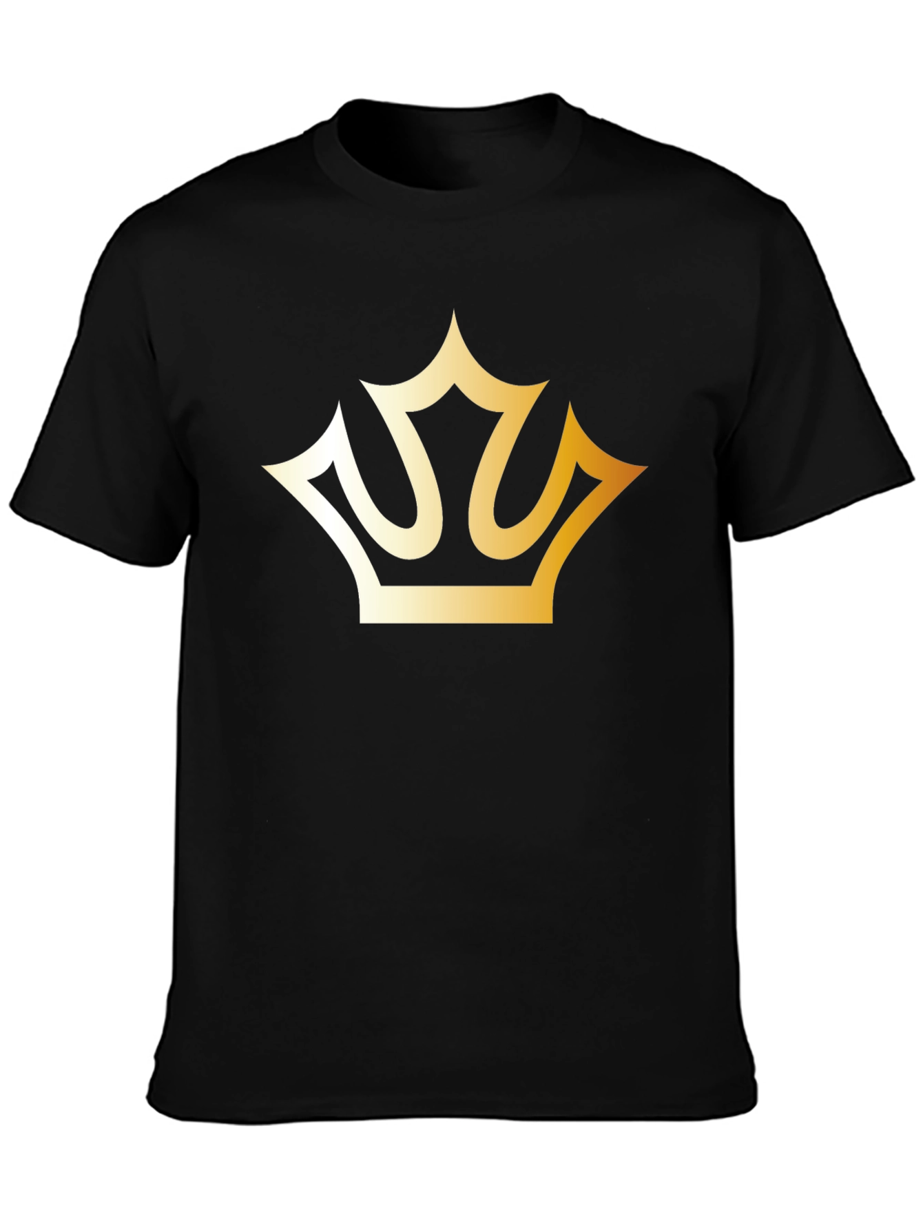 Crown Graphic Tee - Mens Black T-Shirt