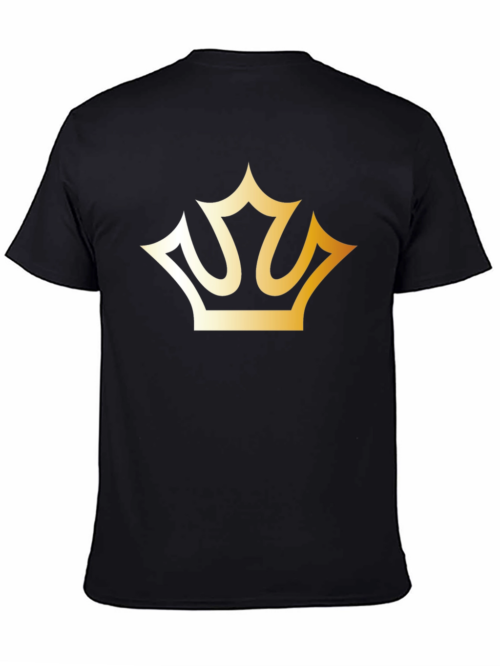 Crown Graphic Tee - Mens Black T-Shirt