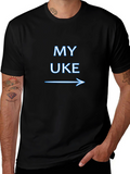 My Uke Is This Way Graphic Tee