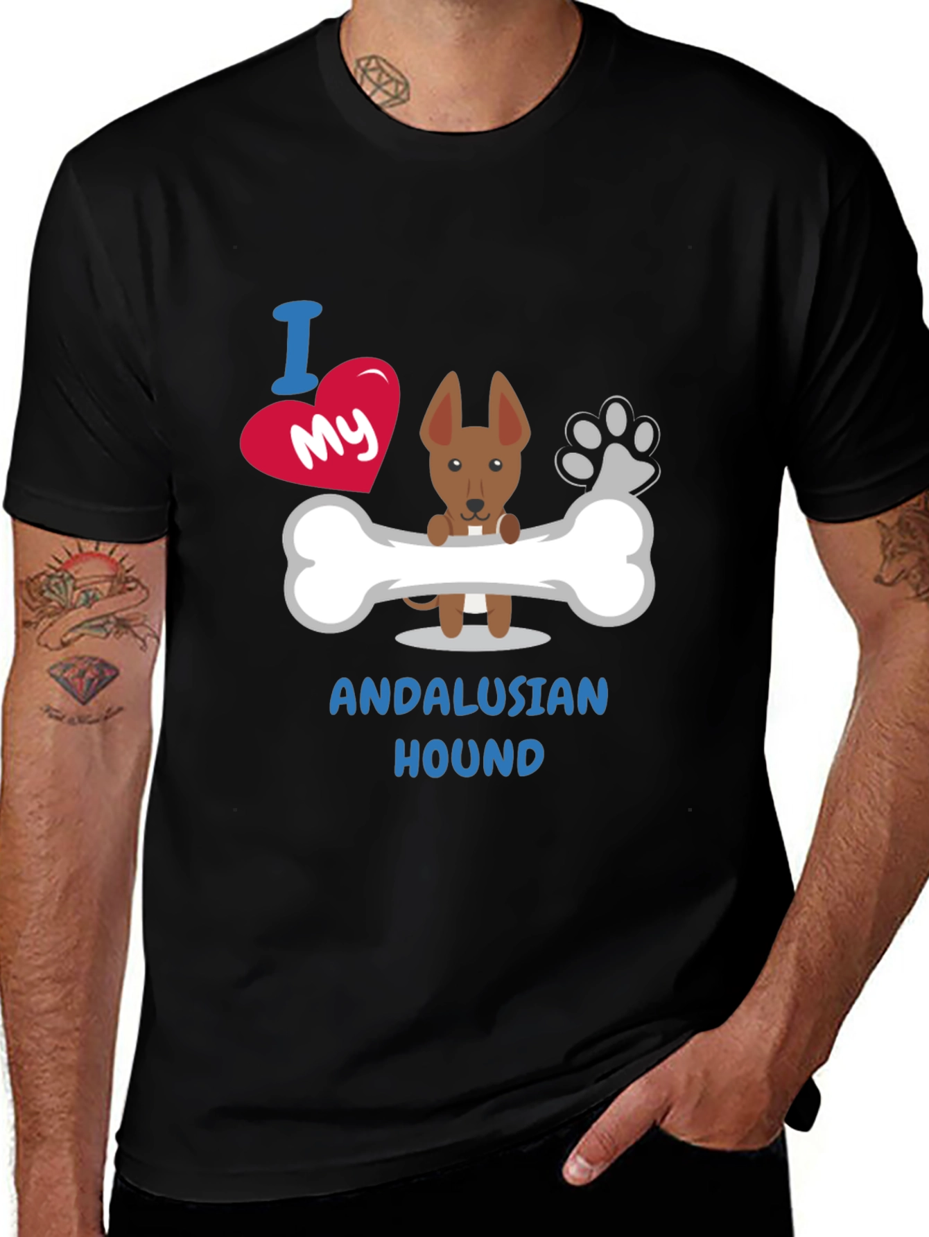 Andalusian Hound Dog Lover T-Shirt