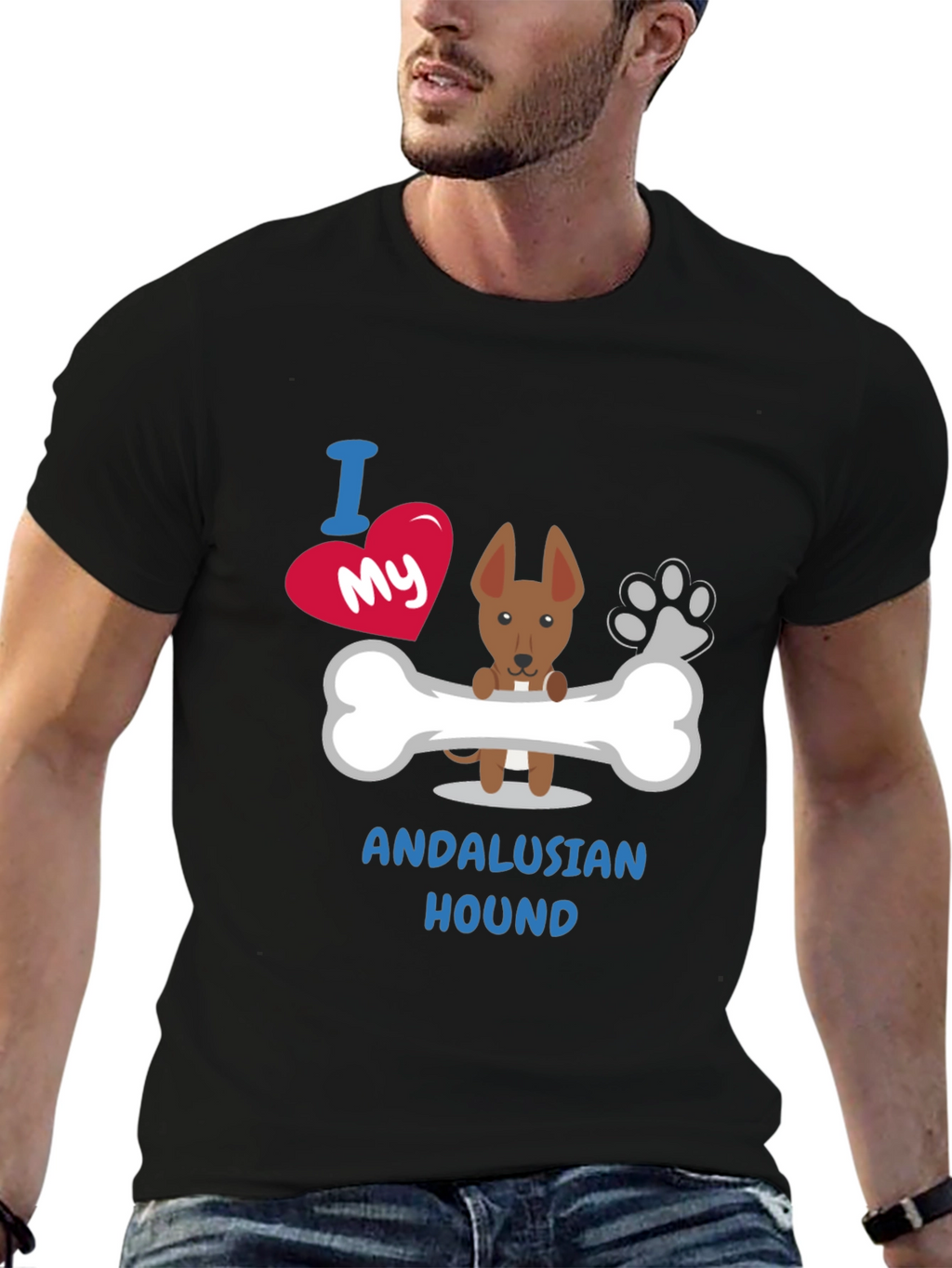 Andalusian Hound Dog Lover T-Shirt