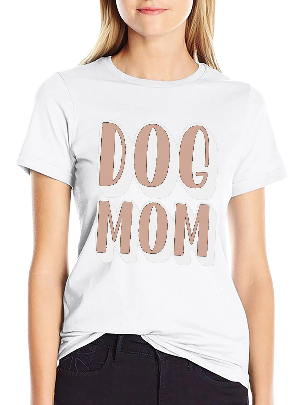 Dog Mom Graphic T-Shirt
