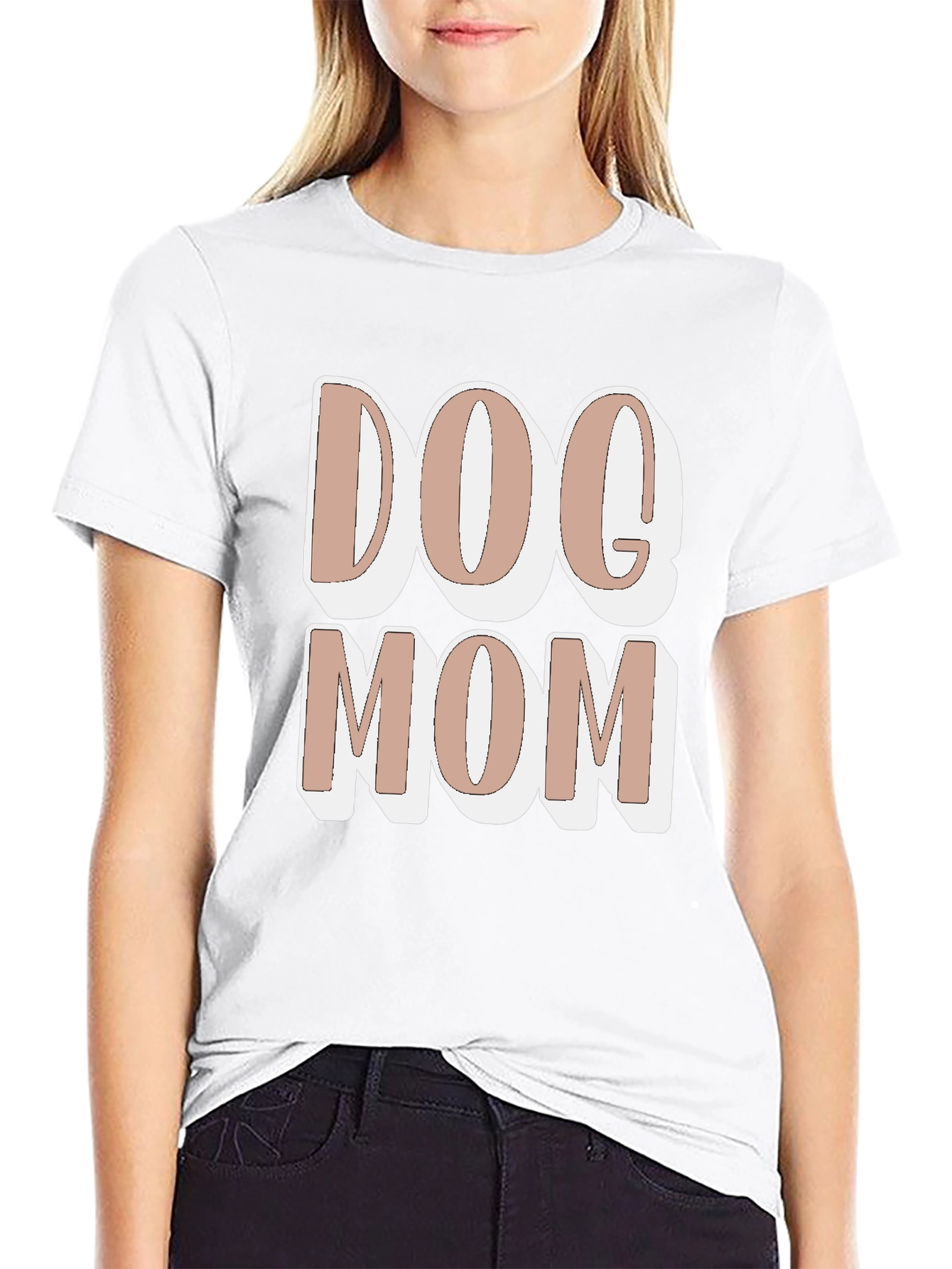 Dog Mom Graphic T-Shirt