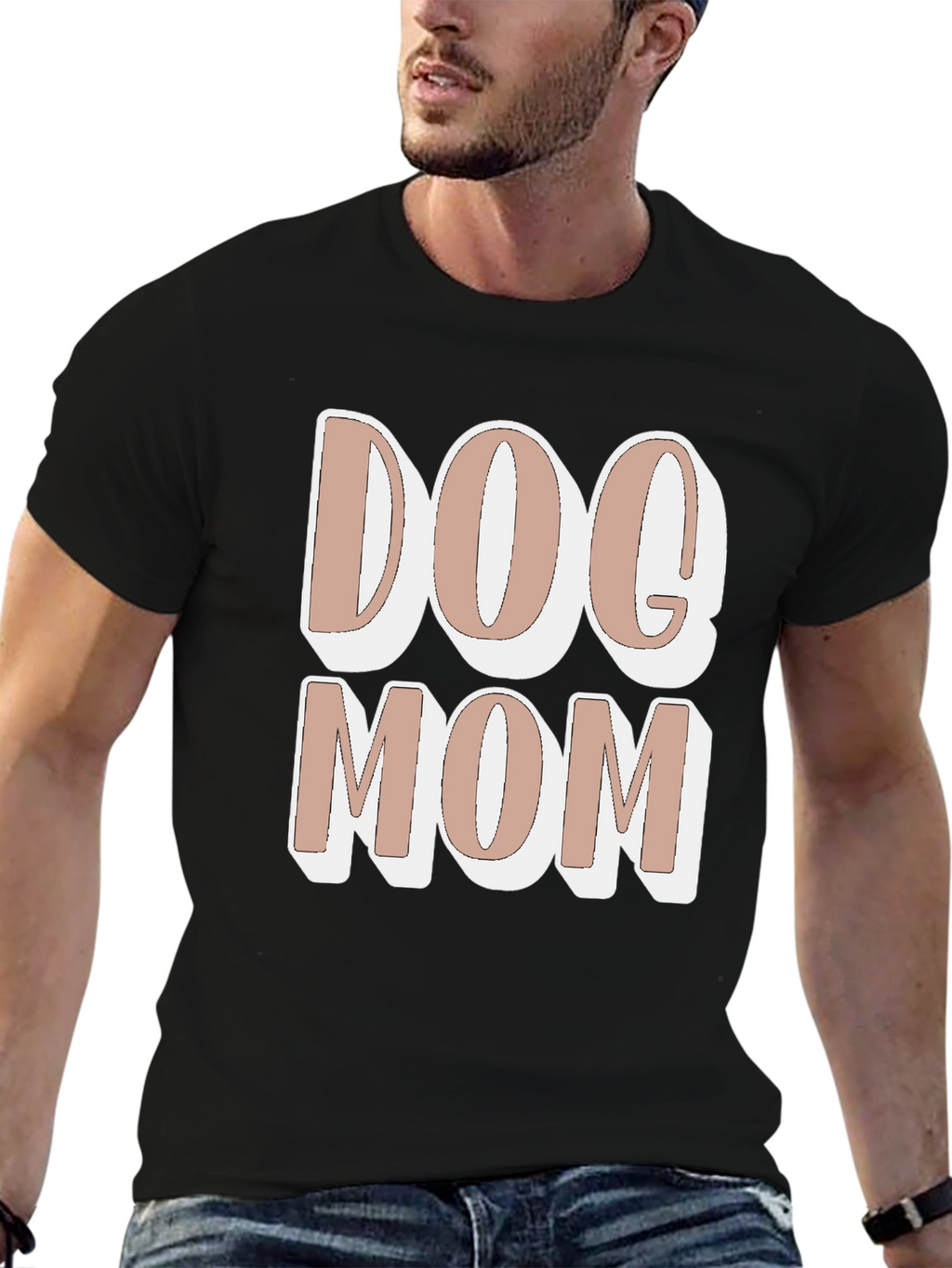 Dog Mom Graphic T-Shirt