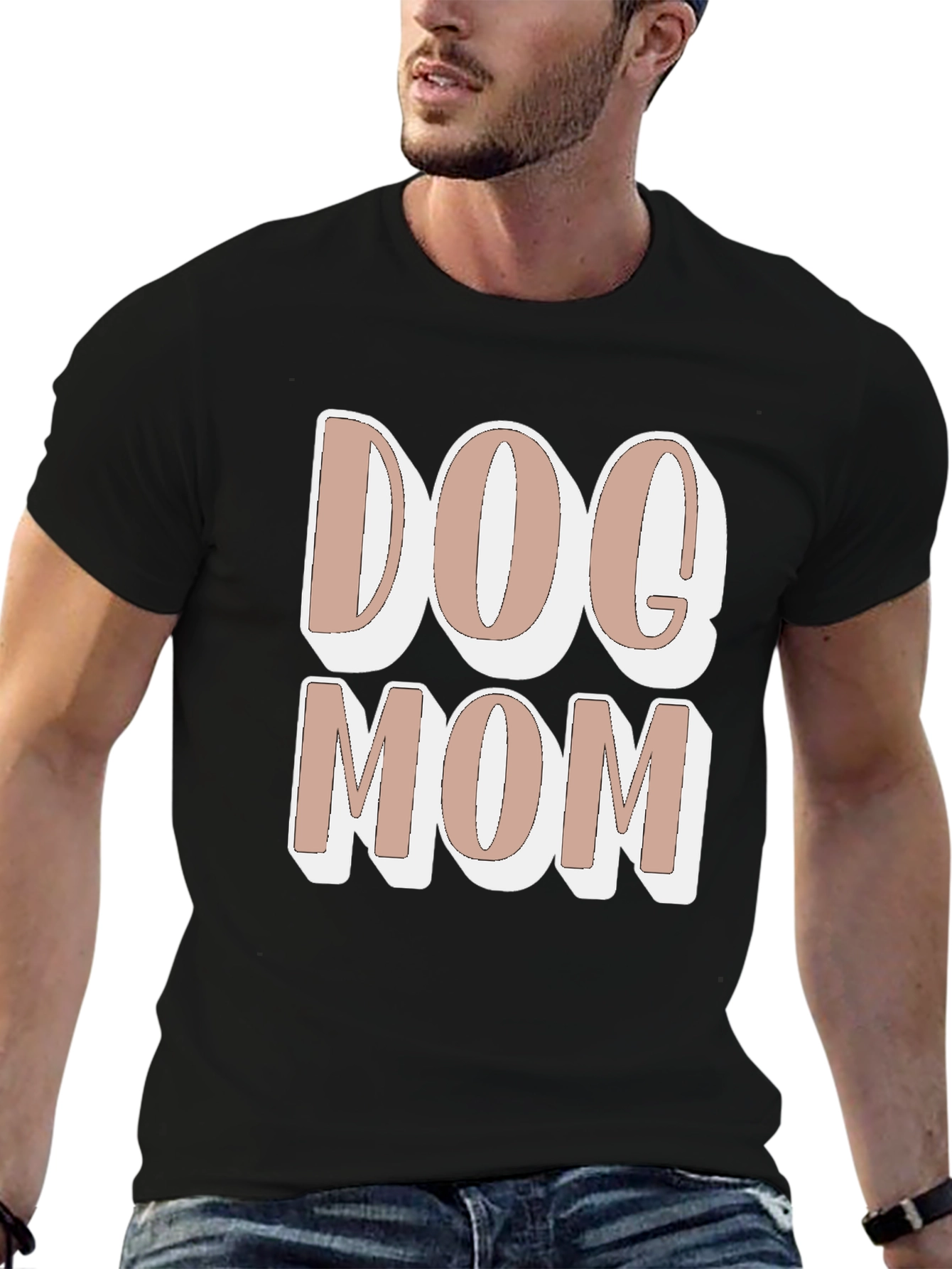 Dog Mom Graphic T-Shirt