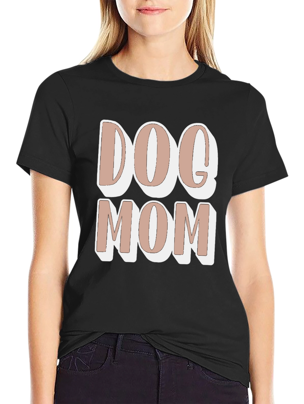 Dog Mom Graphic T-Shirt