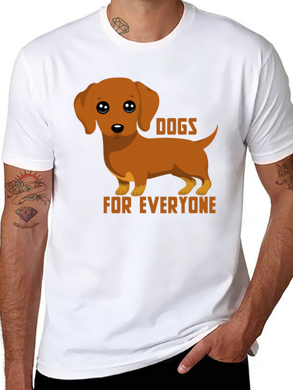 Dachshund Dogs for Everyone Graphic T-Shirt