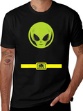 Alien Belt Buckle Graphic Tee