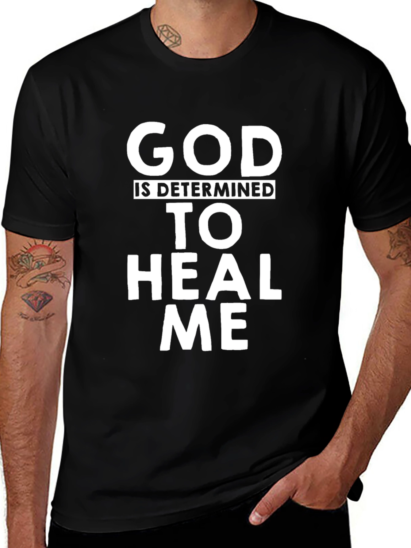 God Will Heal Me Graphic T-Shirt