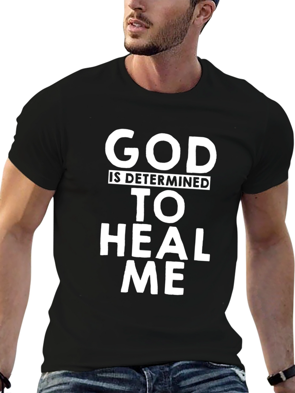God Will Heal Me Graphic T-Shirt