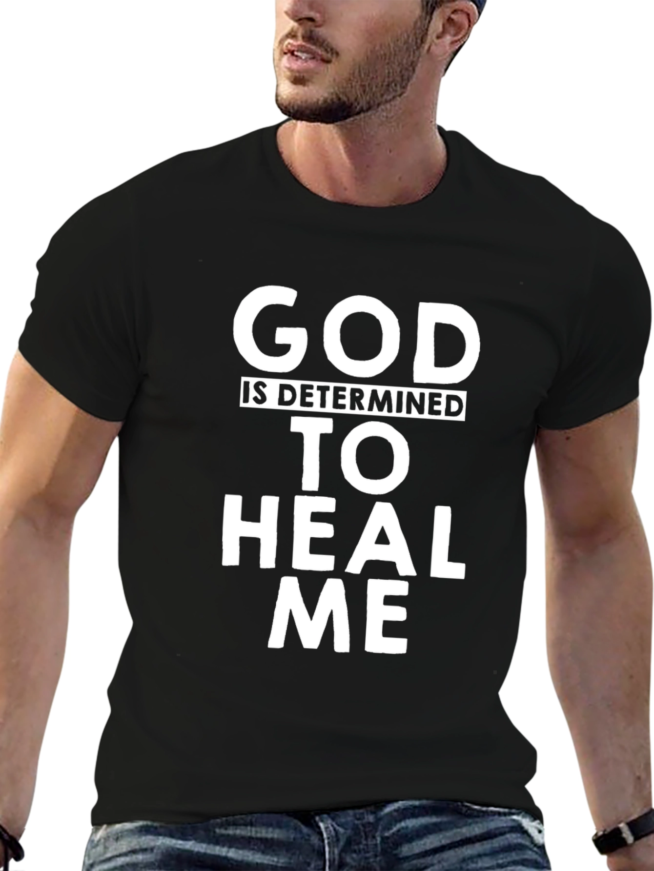 God Will Heal Me Graphic T-Shirt
