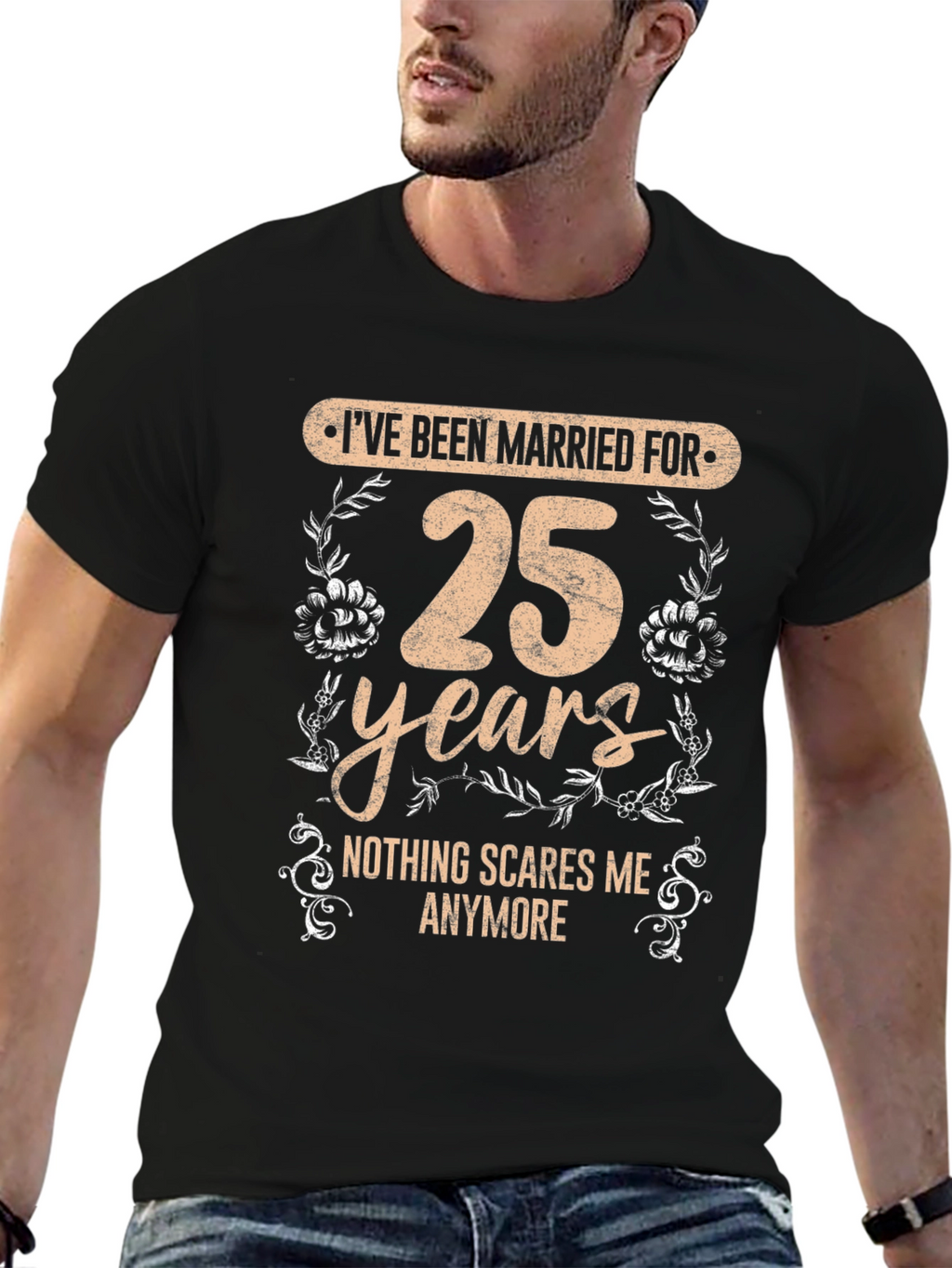25th Anniversary Humor T-Shirt