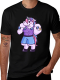 Unicorn Gym Bro Graphic T-Shirt
