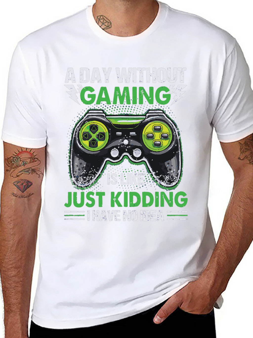 Gamer T-Shirt - A Day Without Gaming