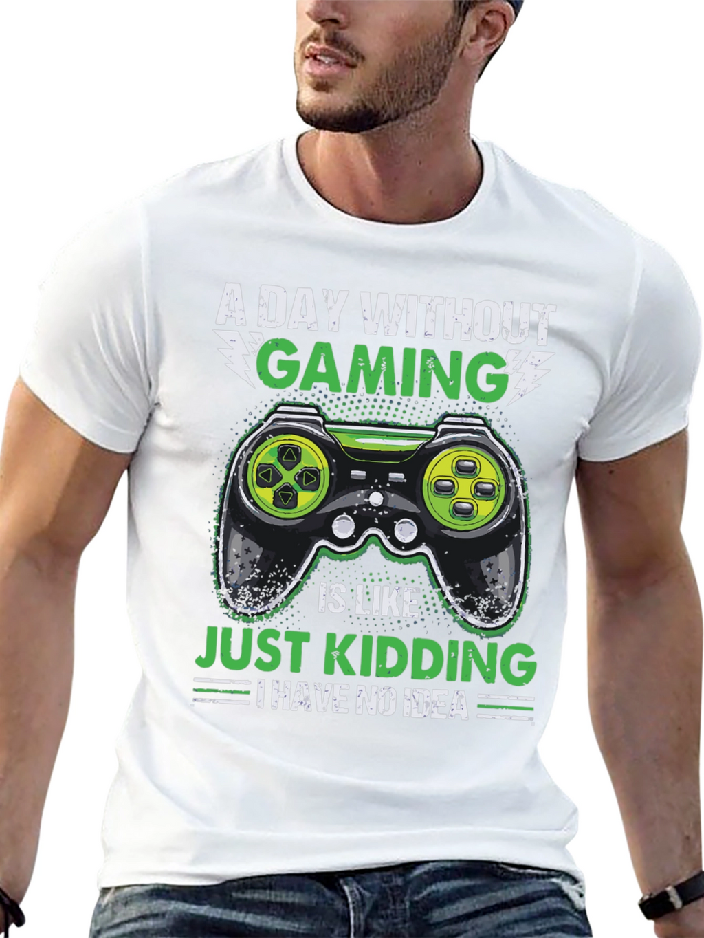 Gamer T-Shirt - A Day Without Gaming