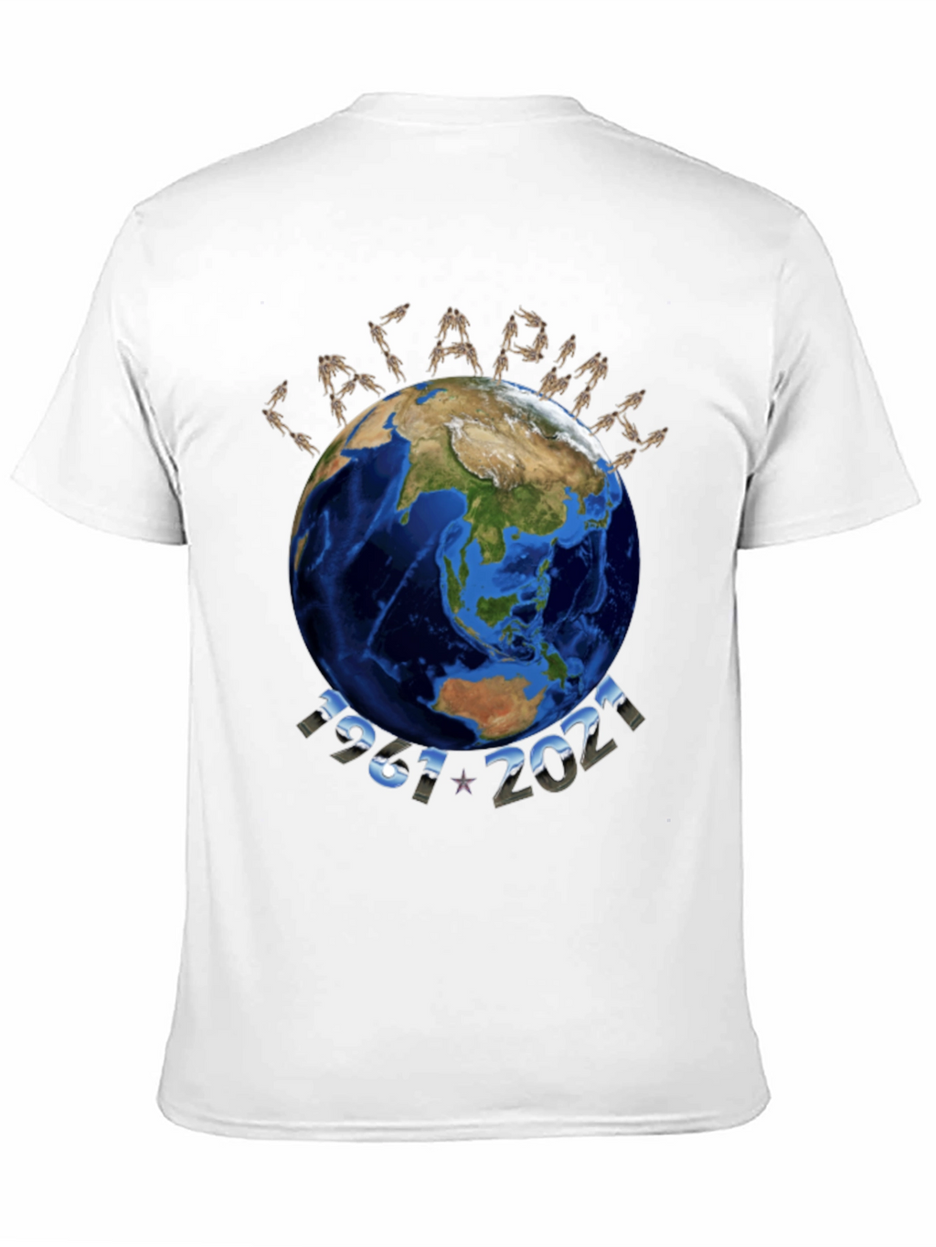 Earth 1961-2021 Graphic Tee
