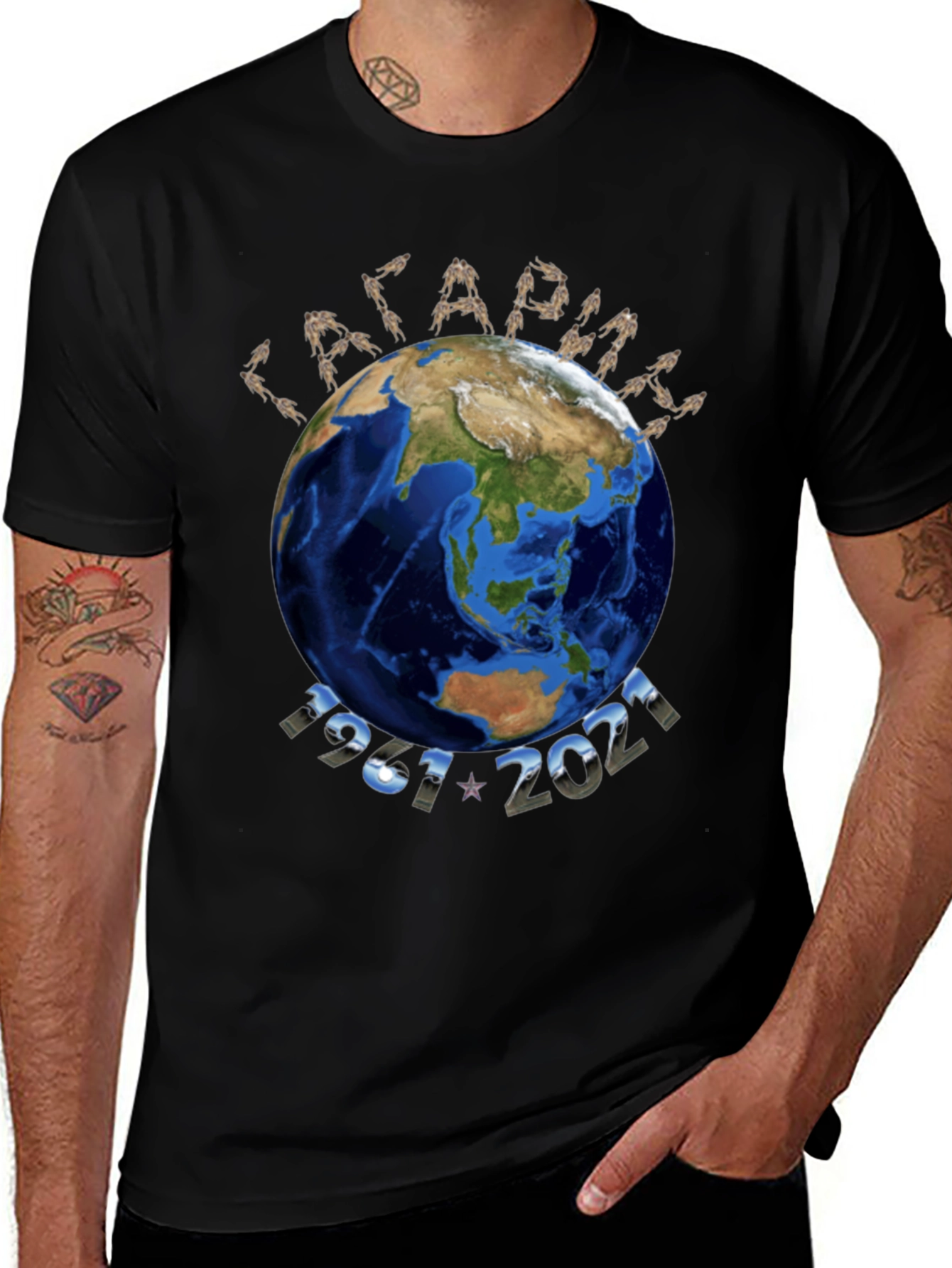 Earth 1961-2021 Graphic Tee