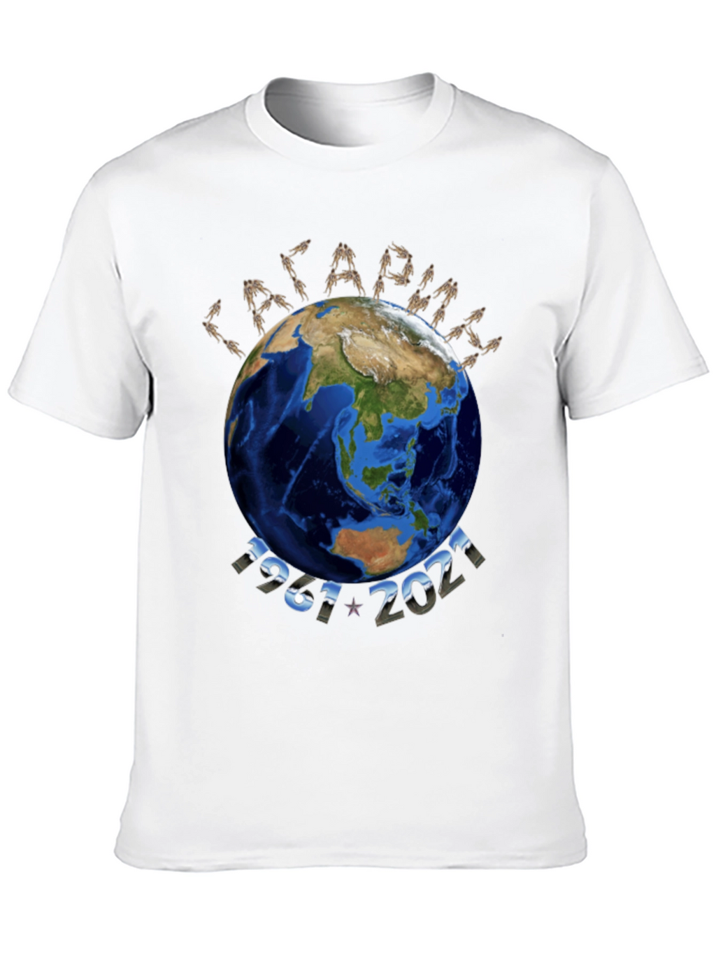Earth 1961-2021 Graphic Tee
