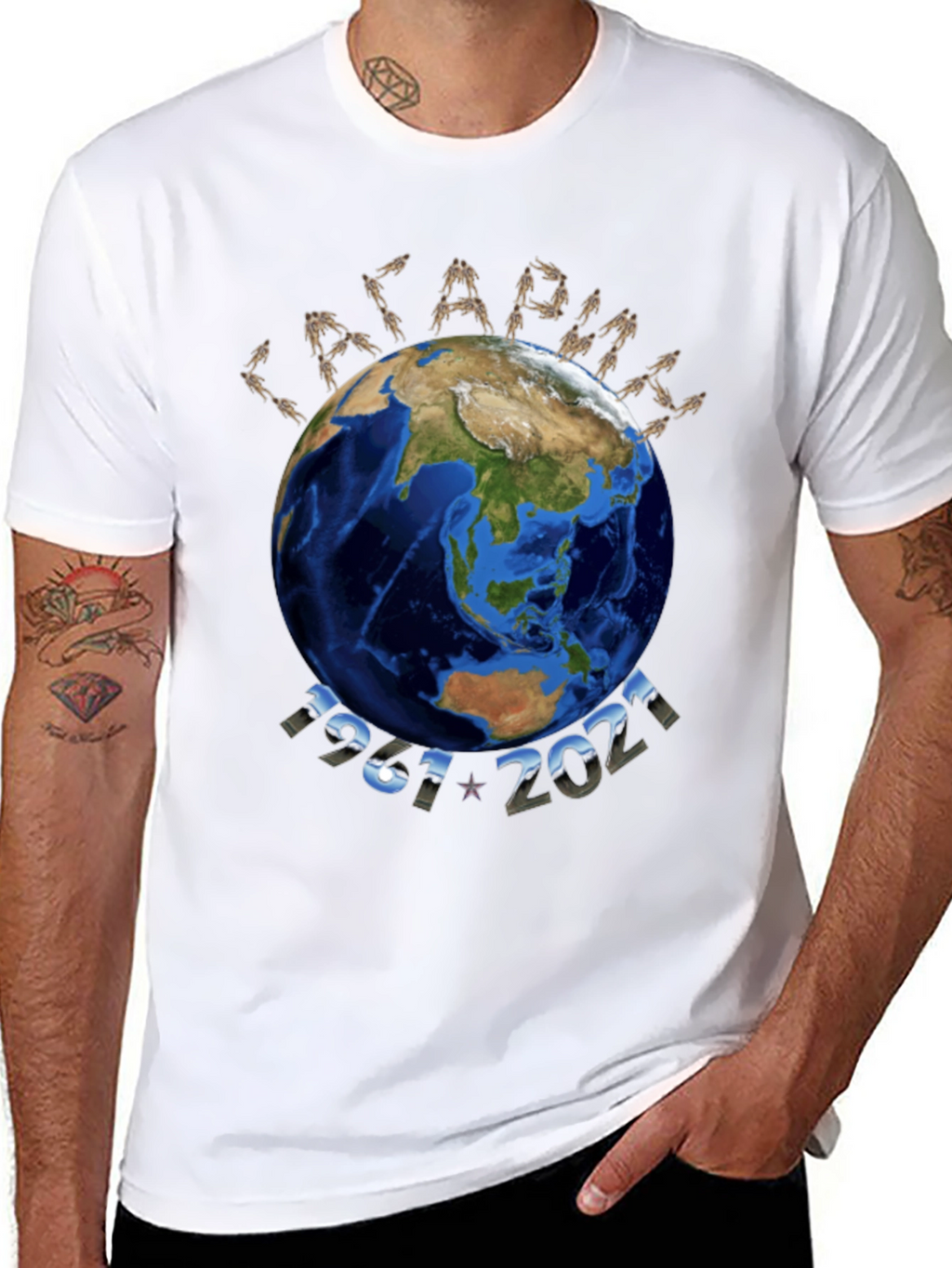 Earth 1961-2021 Graphic Tee