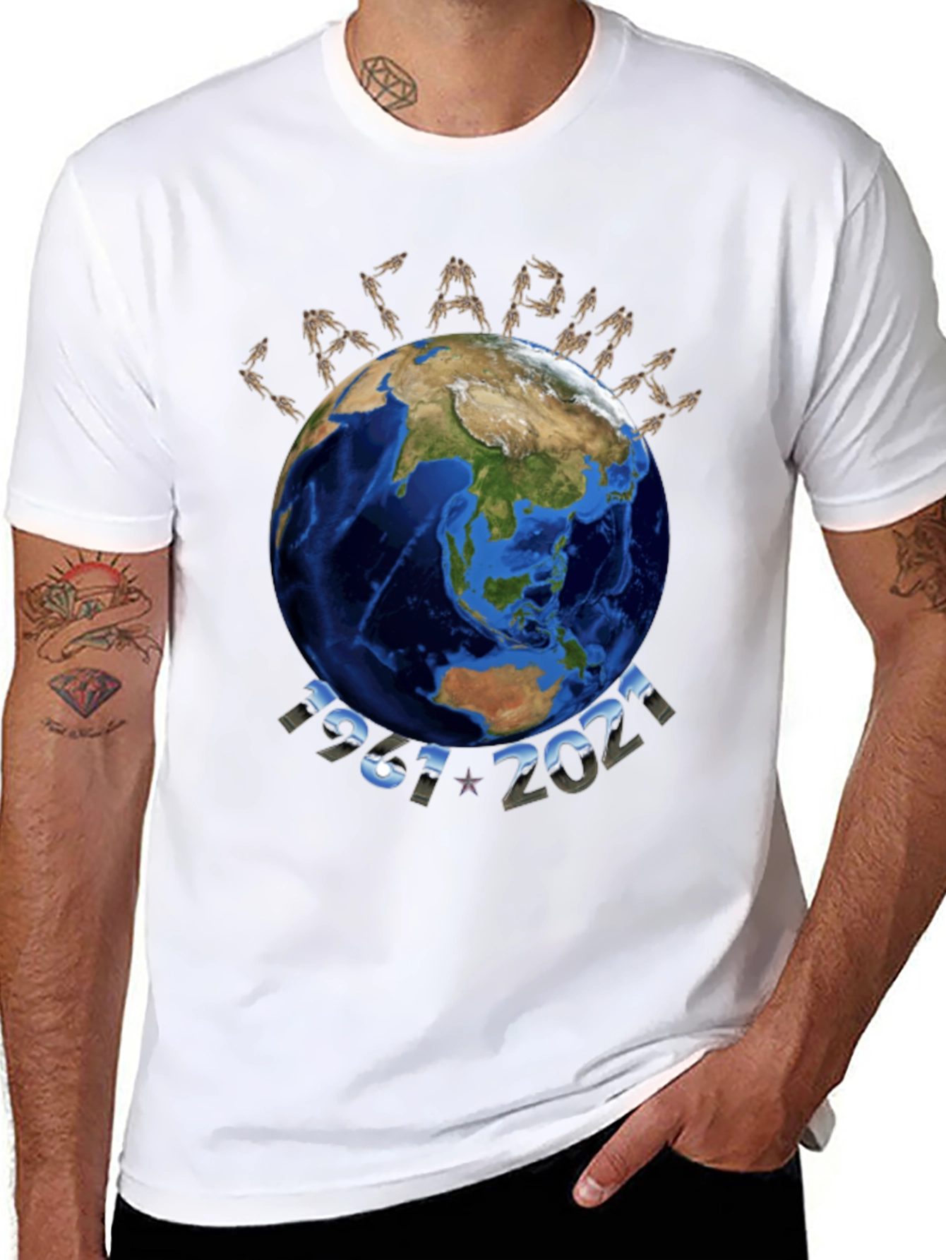 Earth 1961-2021 Graphic Tee
