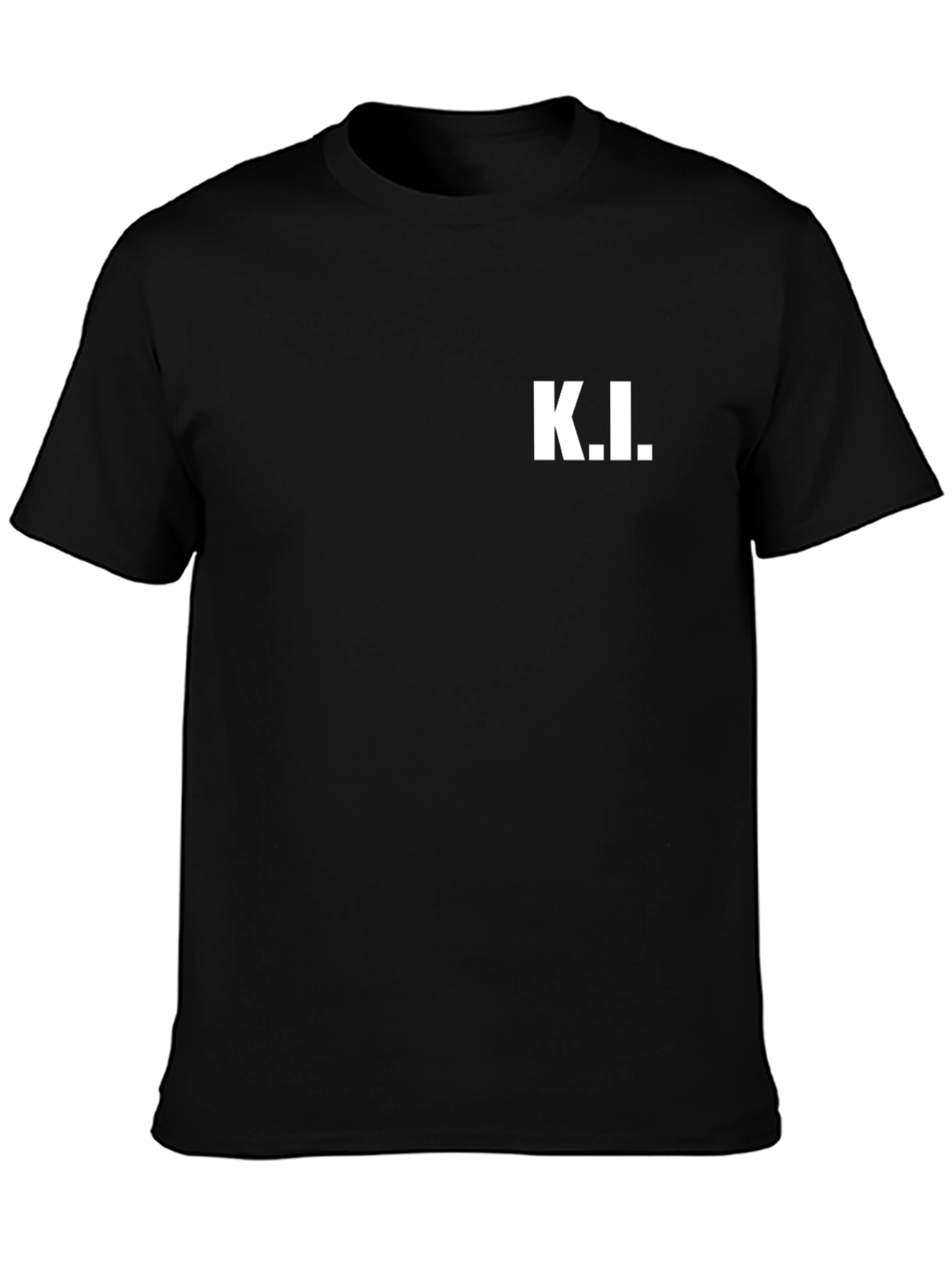 K.I. Graphic Black T-Shirt