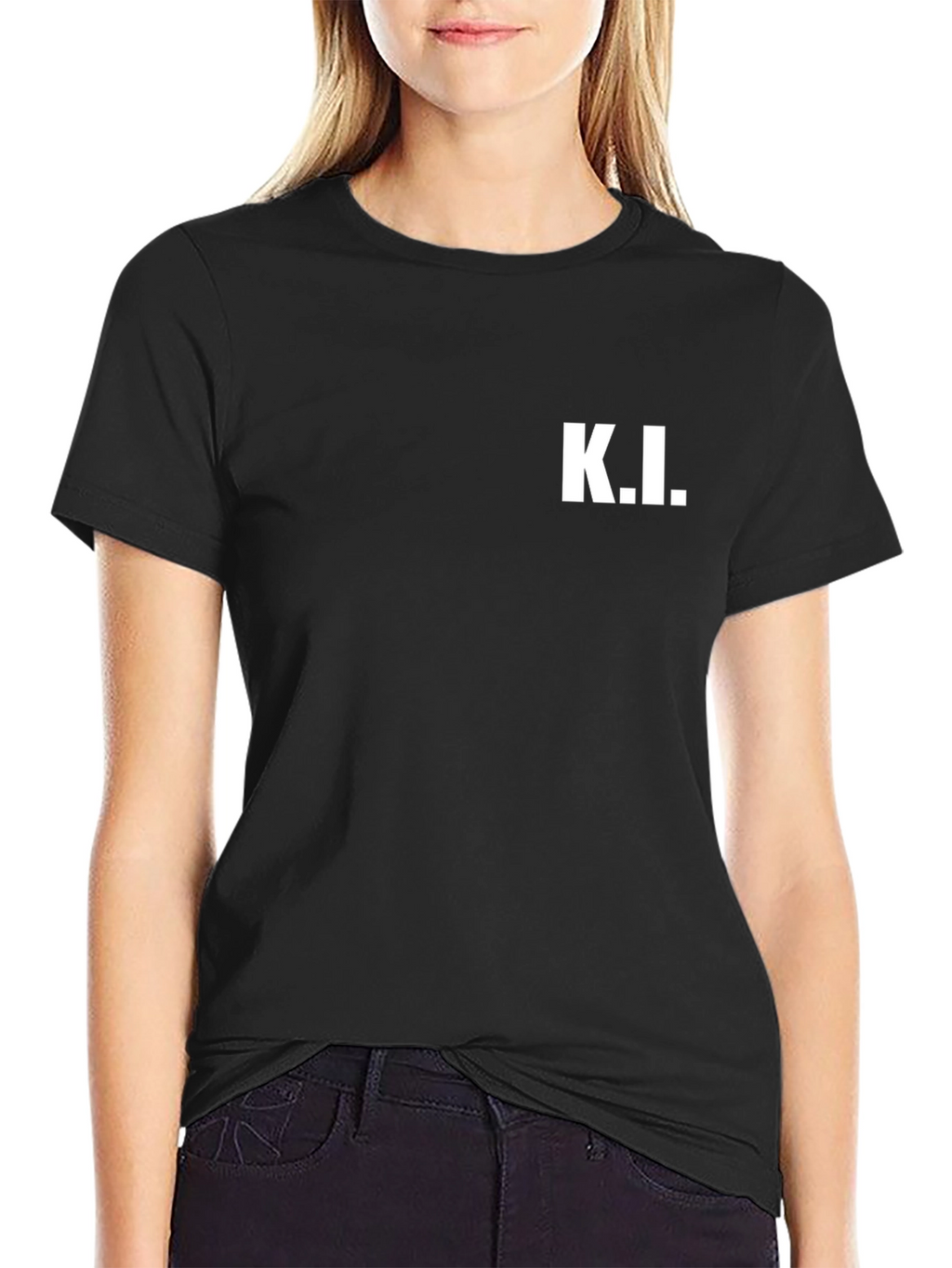 K.I. Graphic Black T-Shirt