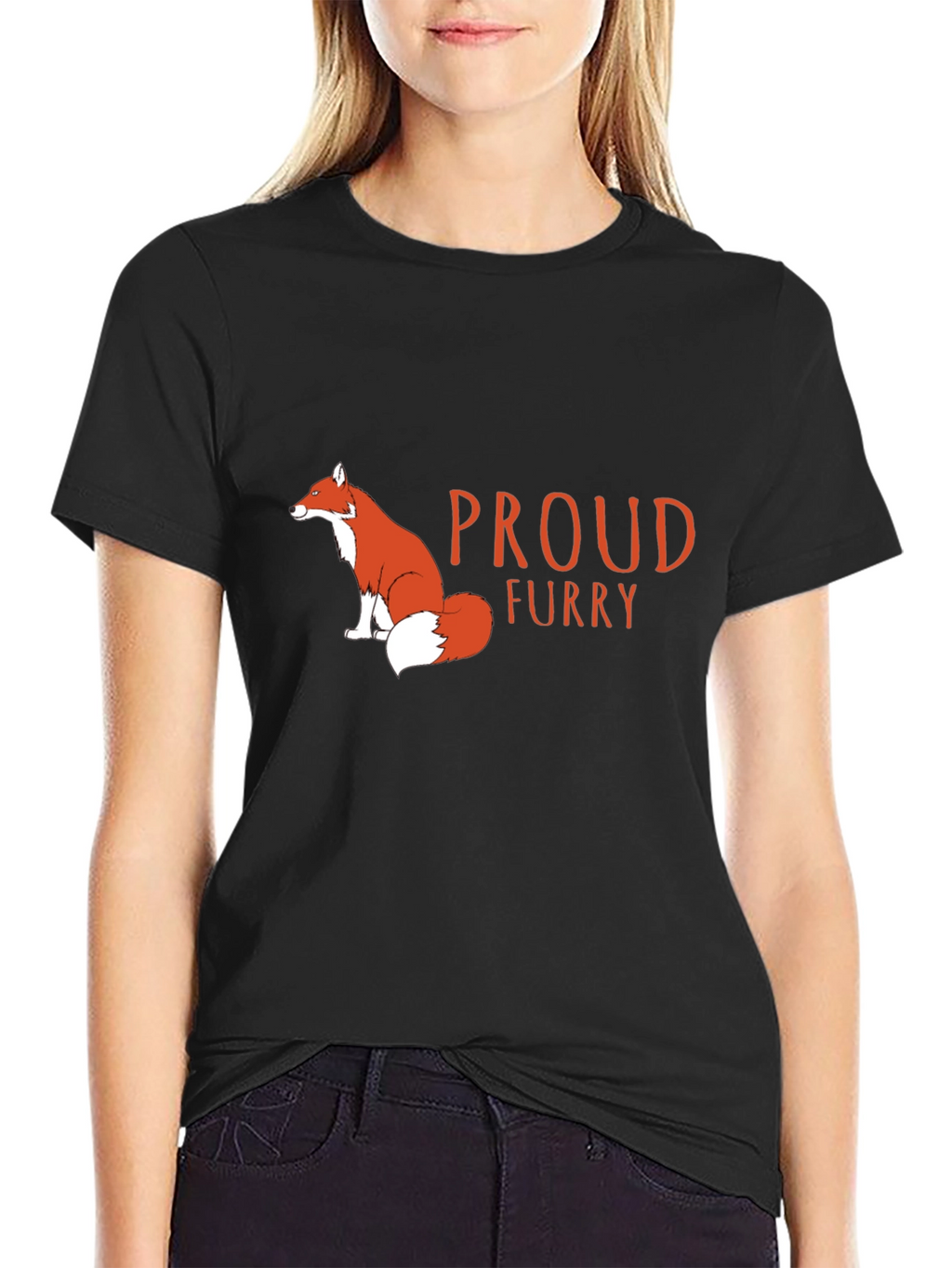 Proud Furry T-Shirt - Fox Design