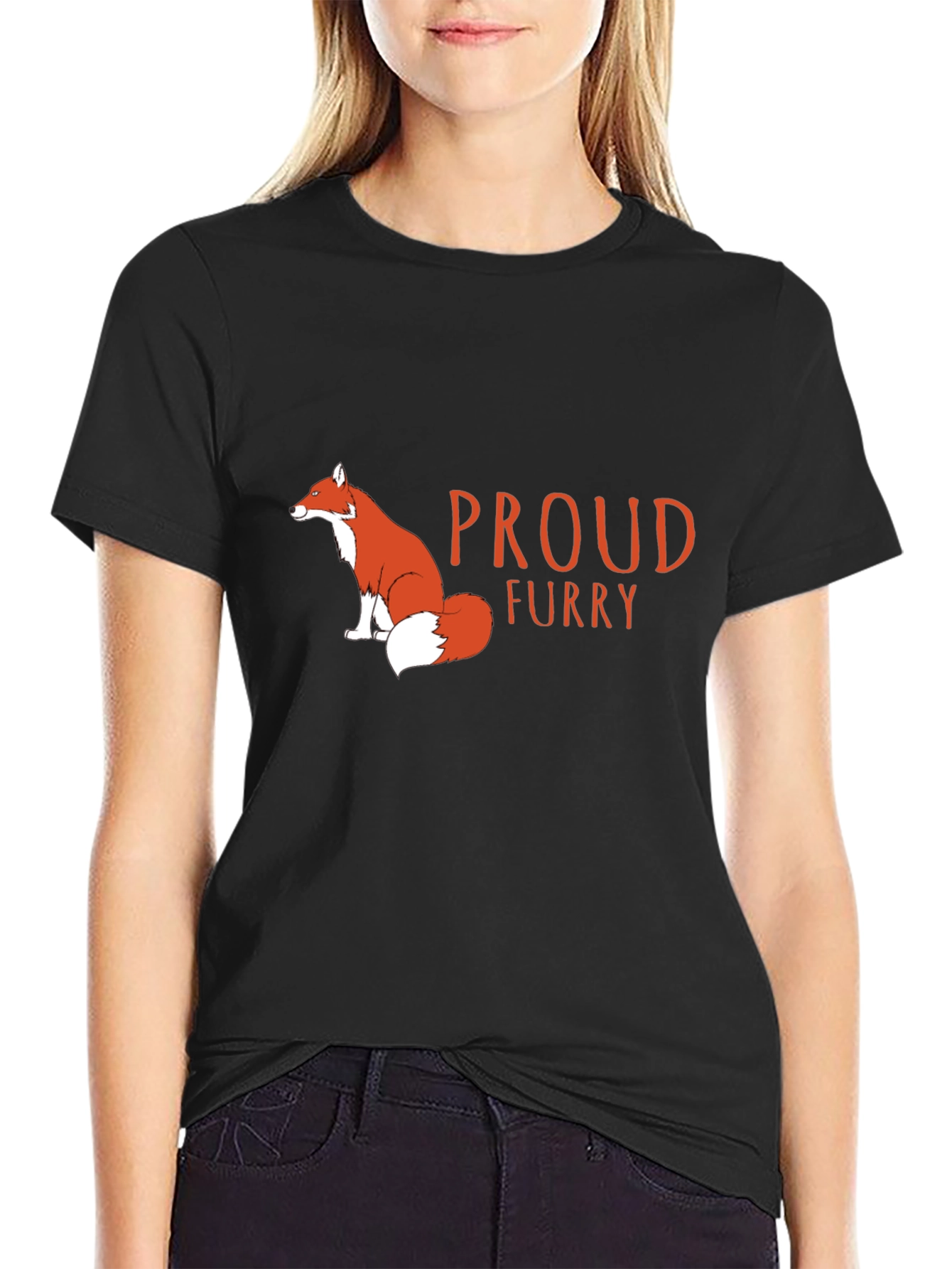 Proud Furry T-Shirt - Fox Design