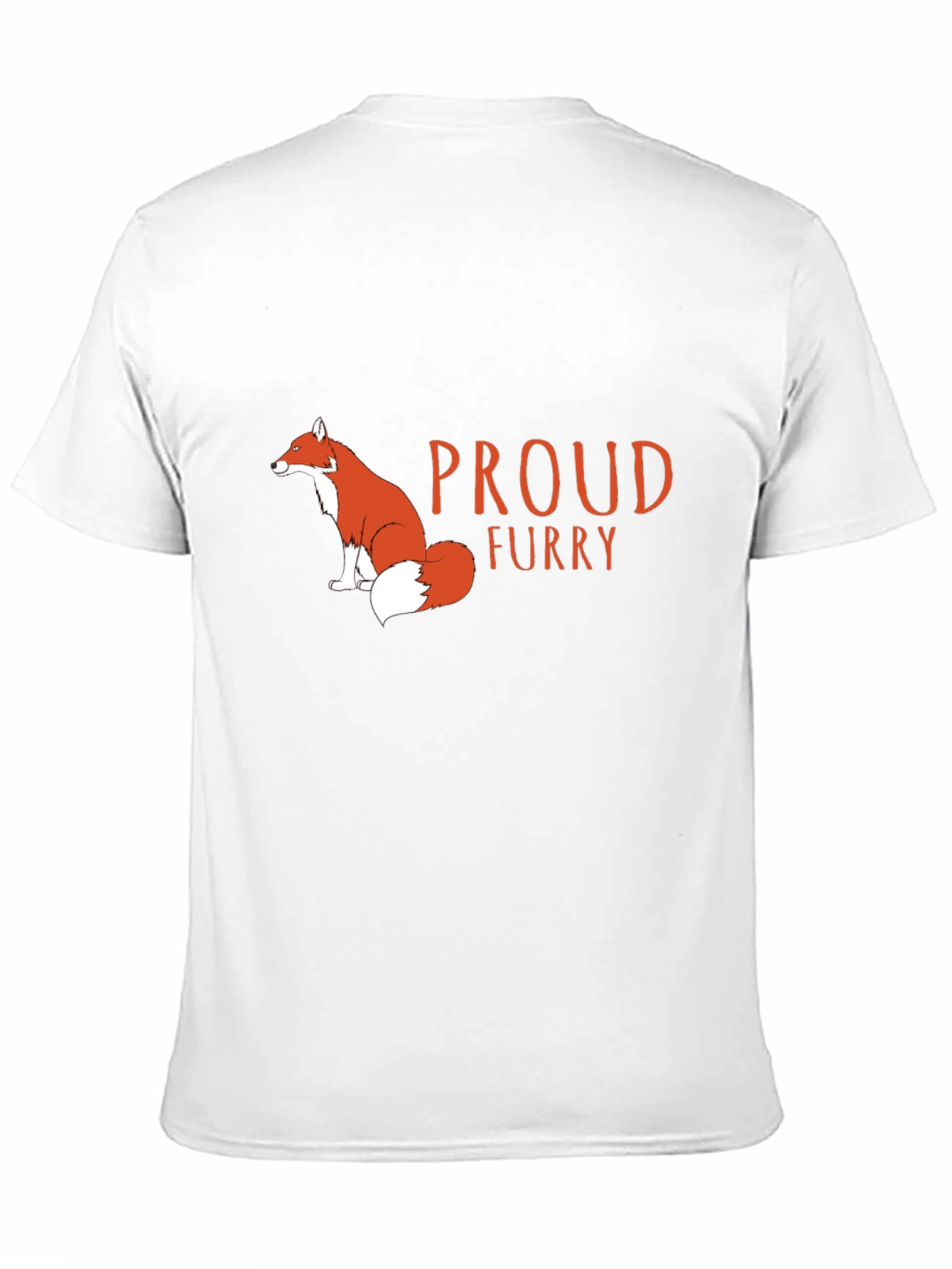 Proud Furry T-Shirt - Fox Design