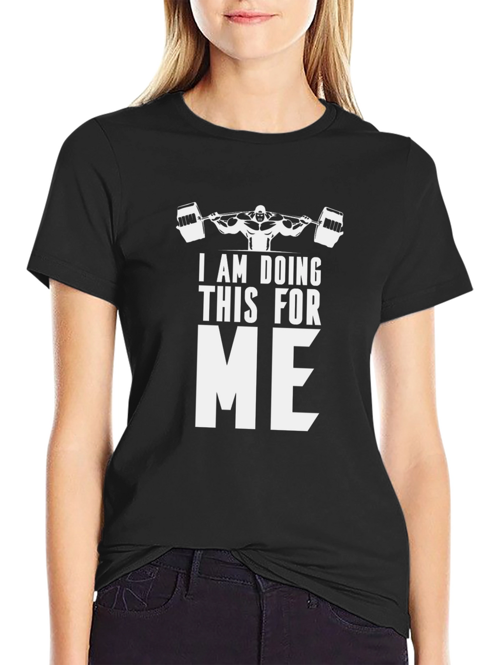 Weightlifting Motivation T-Shirt: Doing This For Me