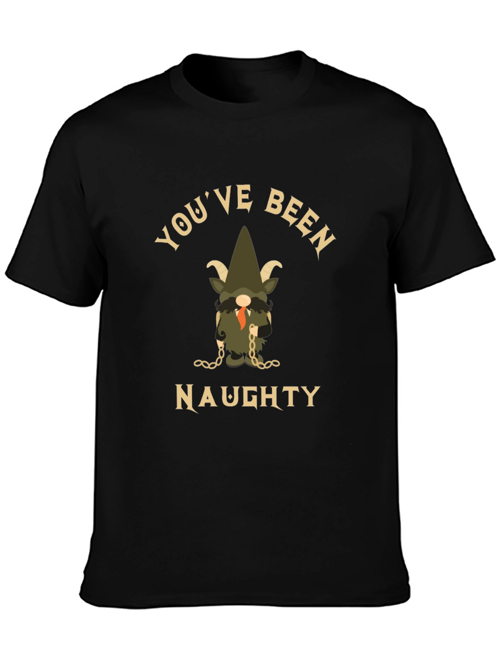 Youve Been Naughty Gnome Graphic T-Shirt