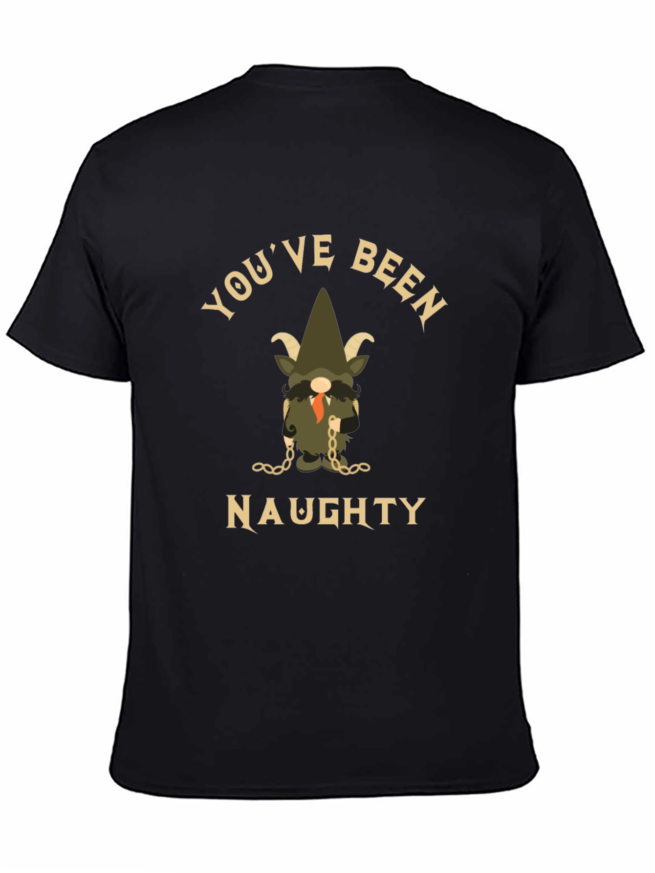 Youve Been Naughty Gnome Graphic T-Shirt