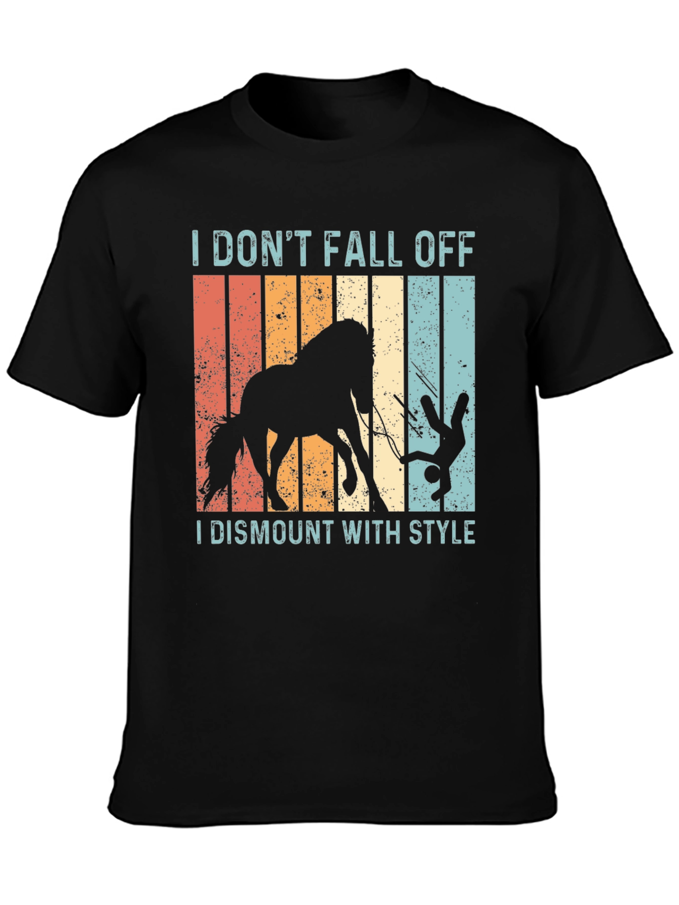 Funny Horse Dismount T-Shirt