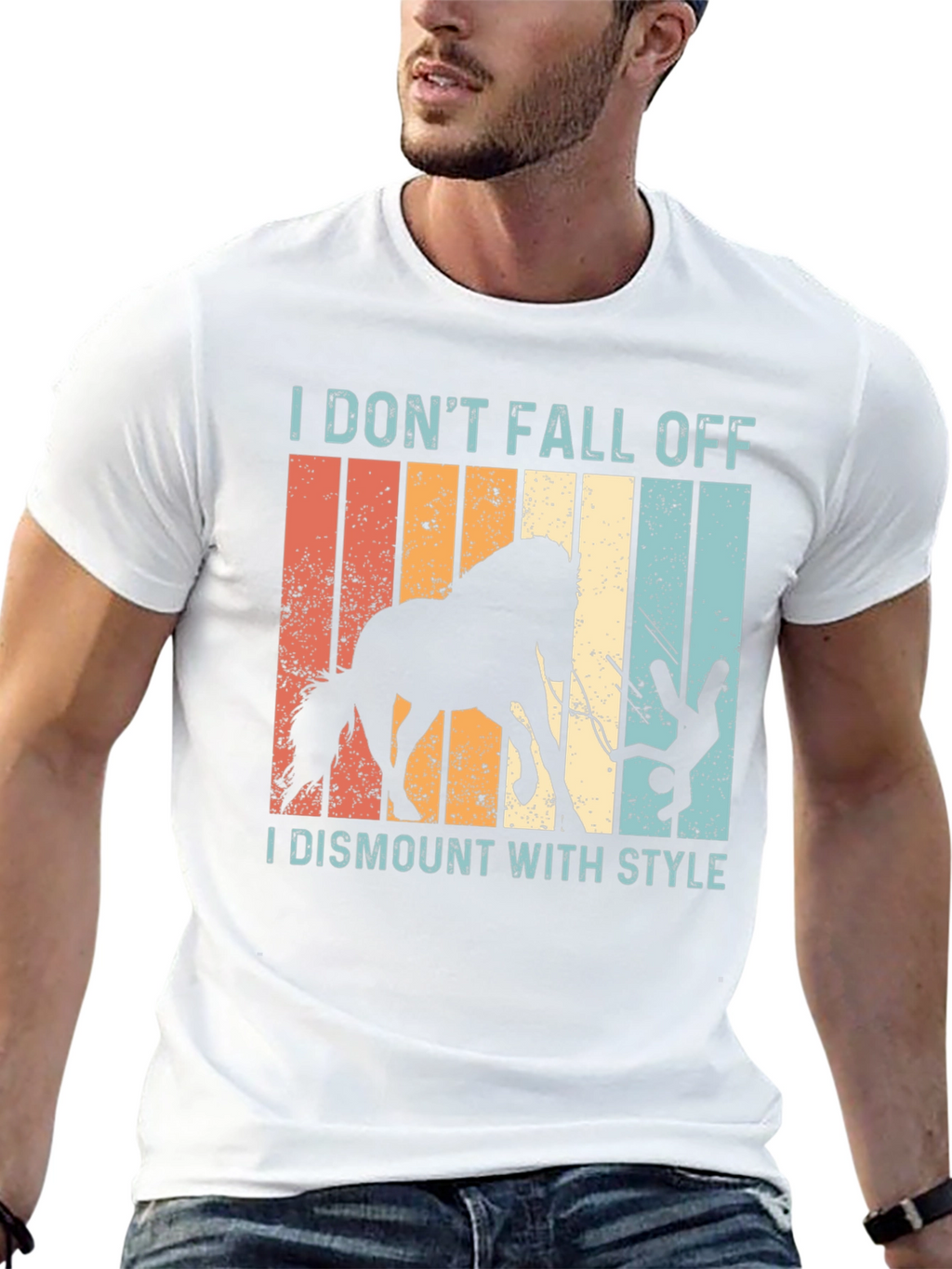 Funny Horse Dismount T-Shirt