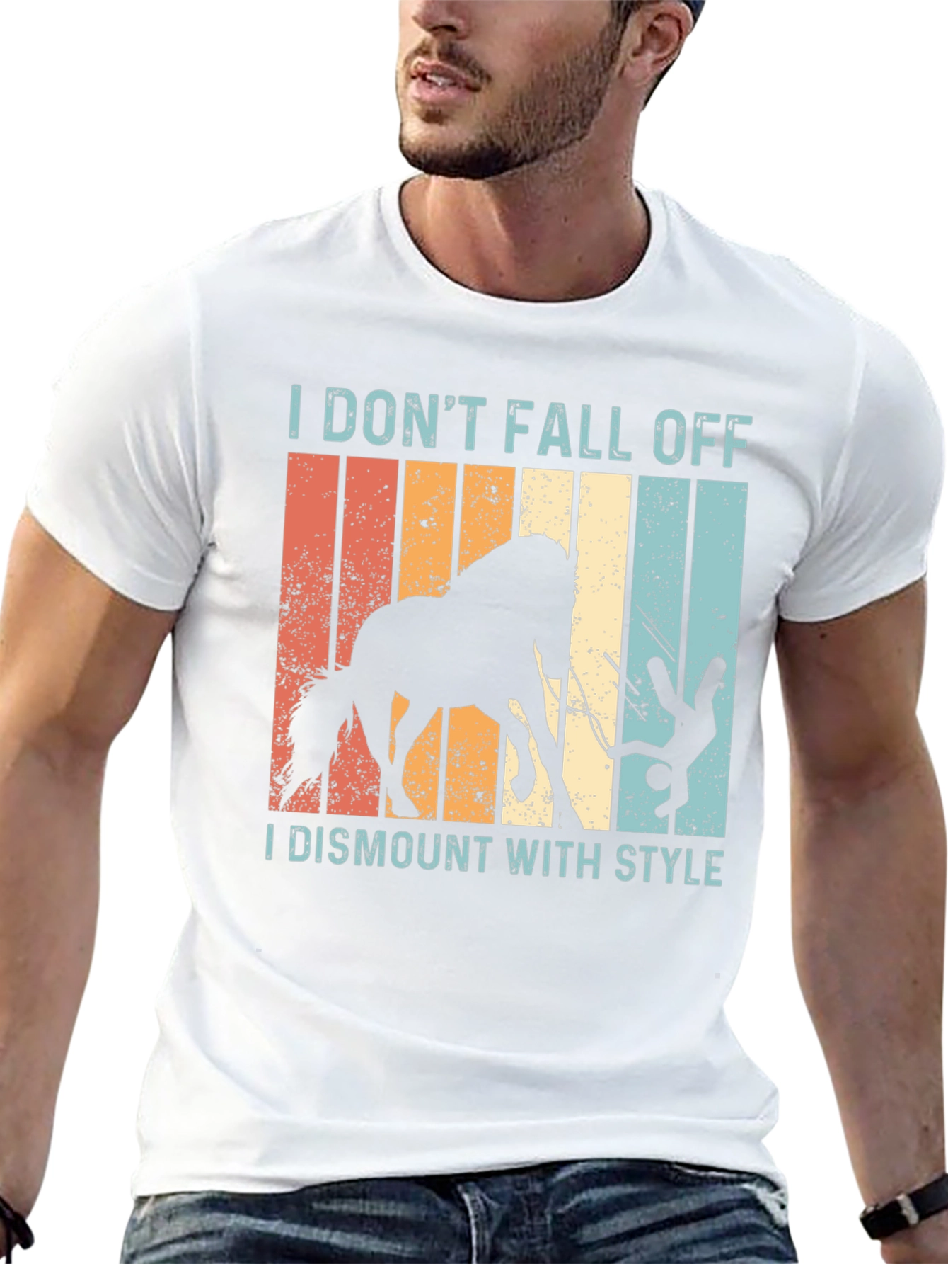 Funny Horse Dismount T-Shirt