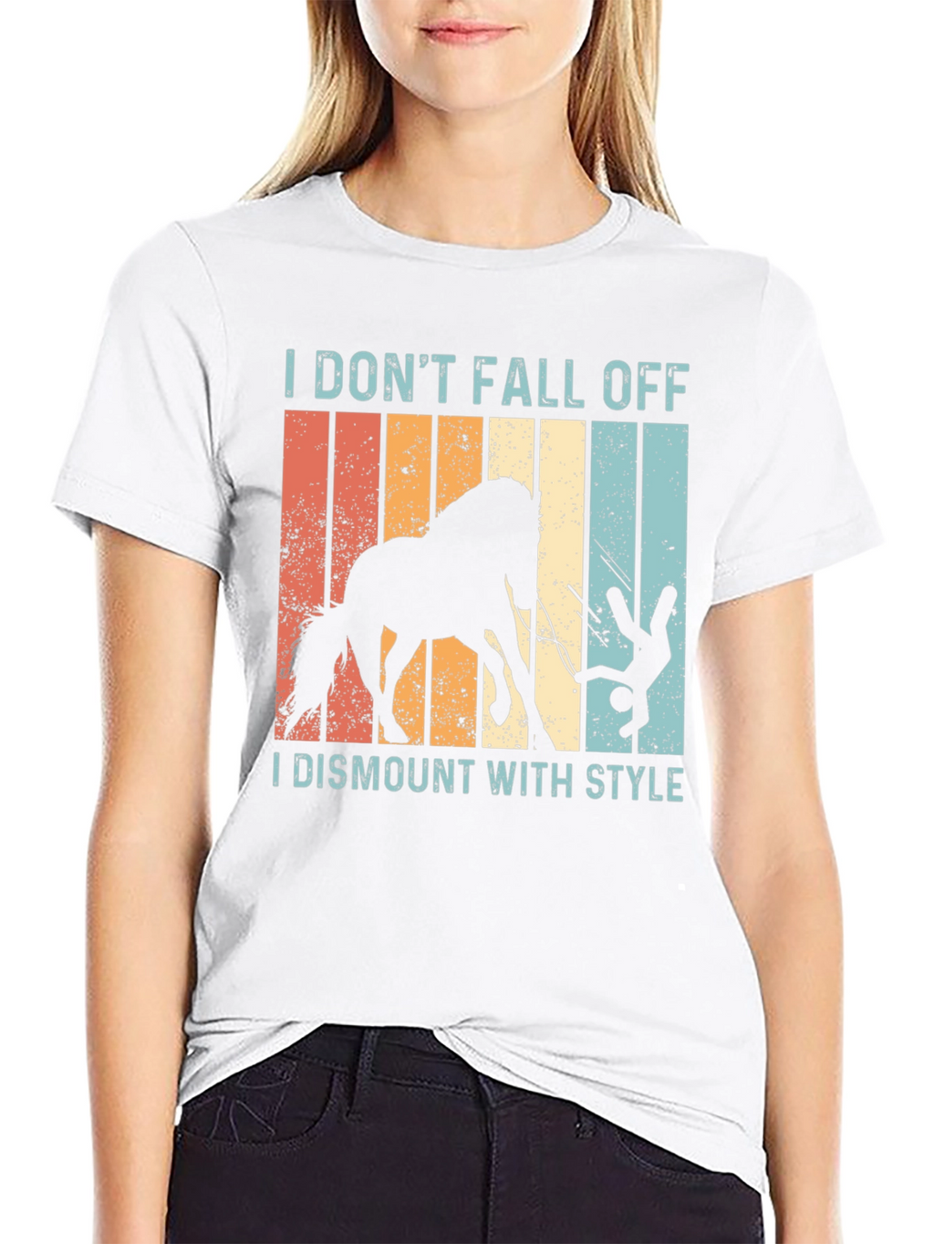Funny Horse Dismount T-Shirt