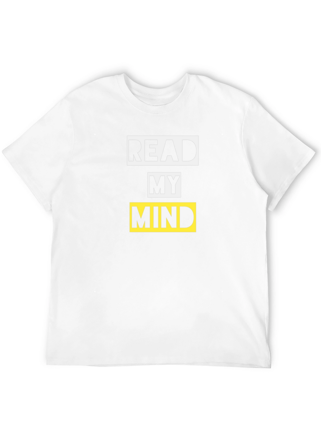 Read My Mind Graphic Tee - Black Cotton T-Shirt