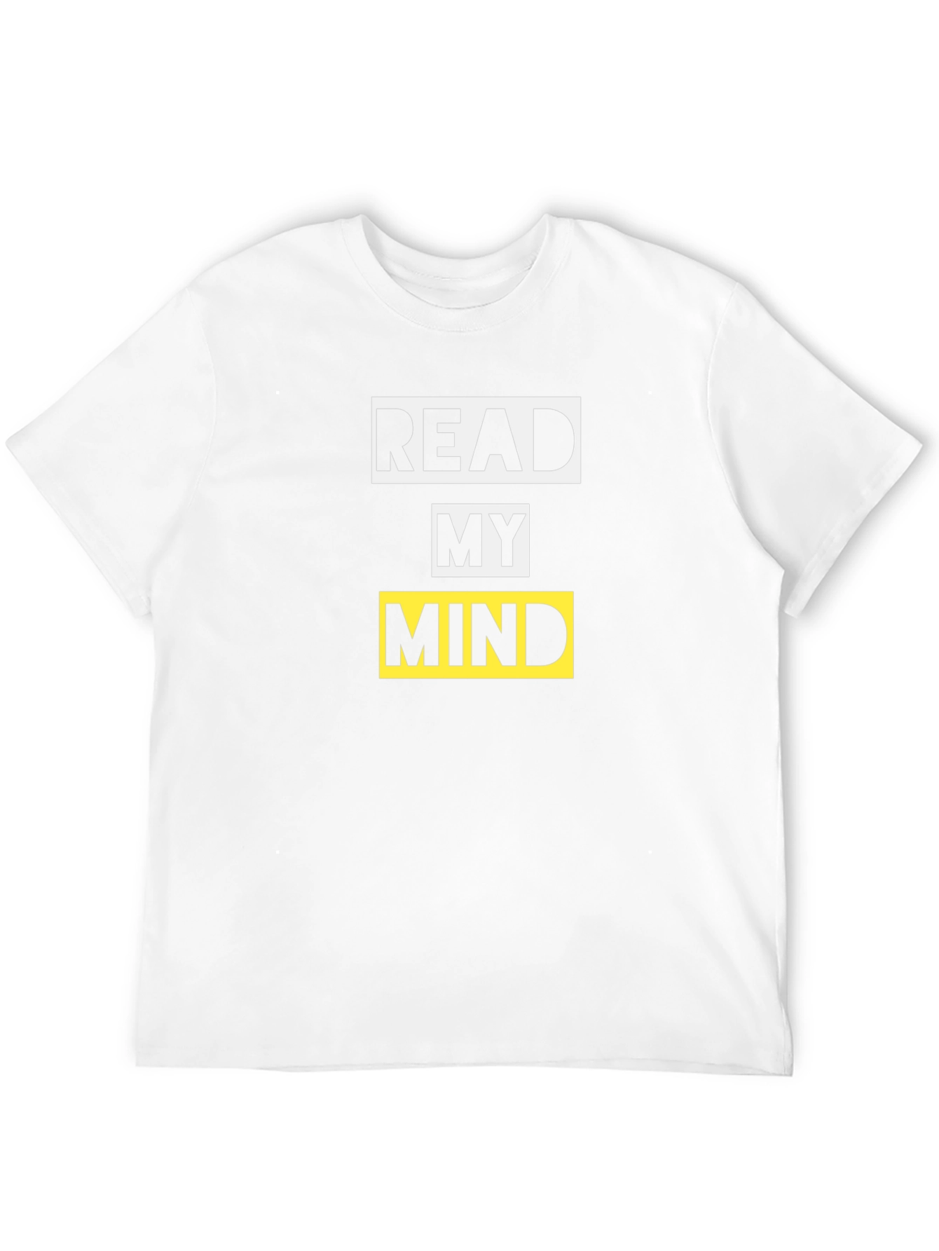 Read My Mind Graphic Tee - Black Cotton T-Shirt