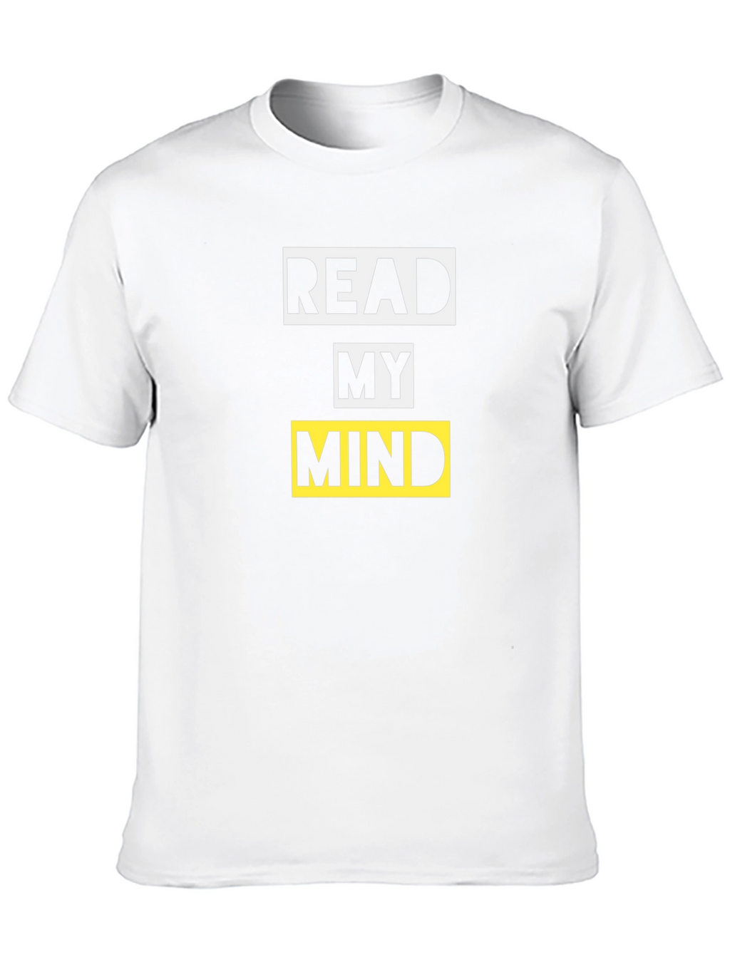 Read My Mind Graphic Tee - Black Cotton T-Shirt
